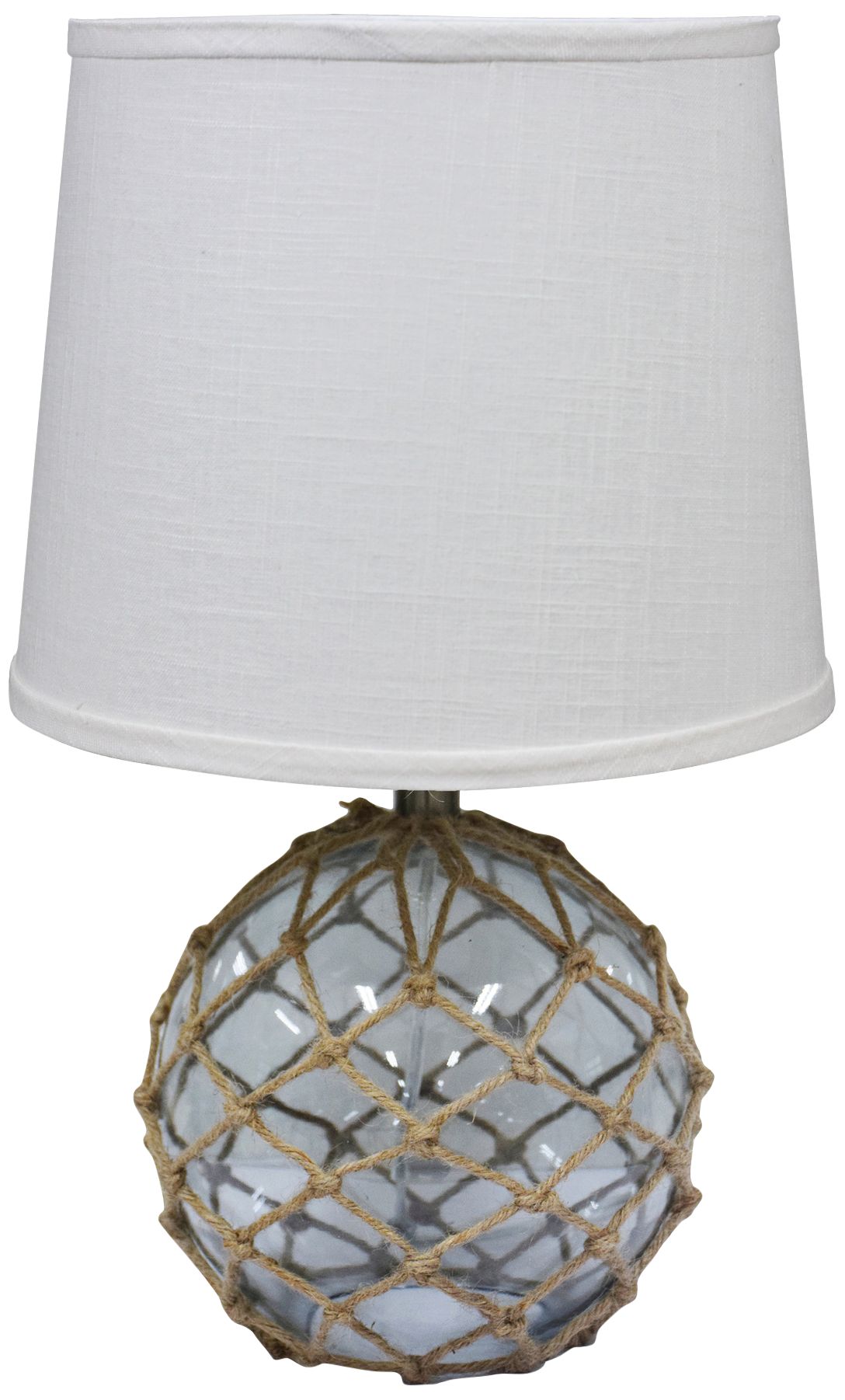 Fisherman Friend 19 1/2"H Smoke Netted Accent Table Lamp