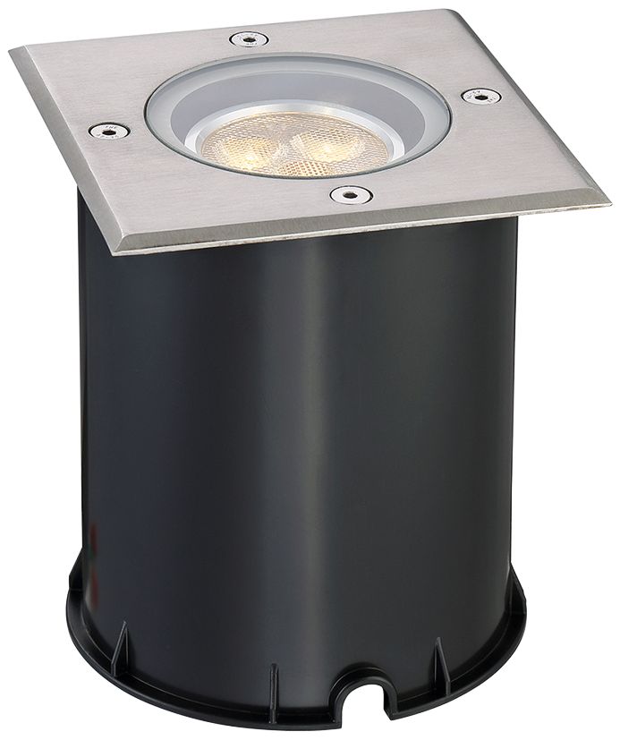 Eurofase Square Stainless Steel LED Outdoor In-Ground Light
