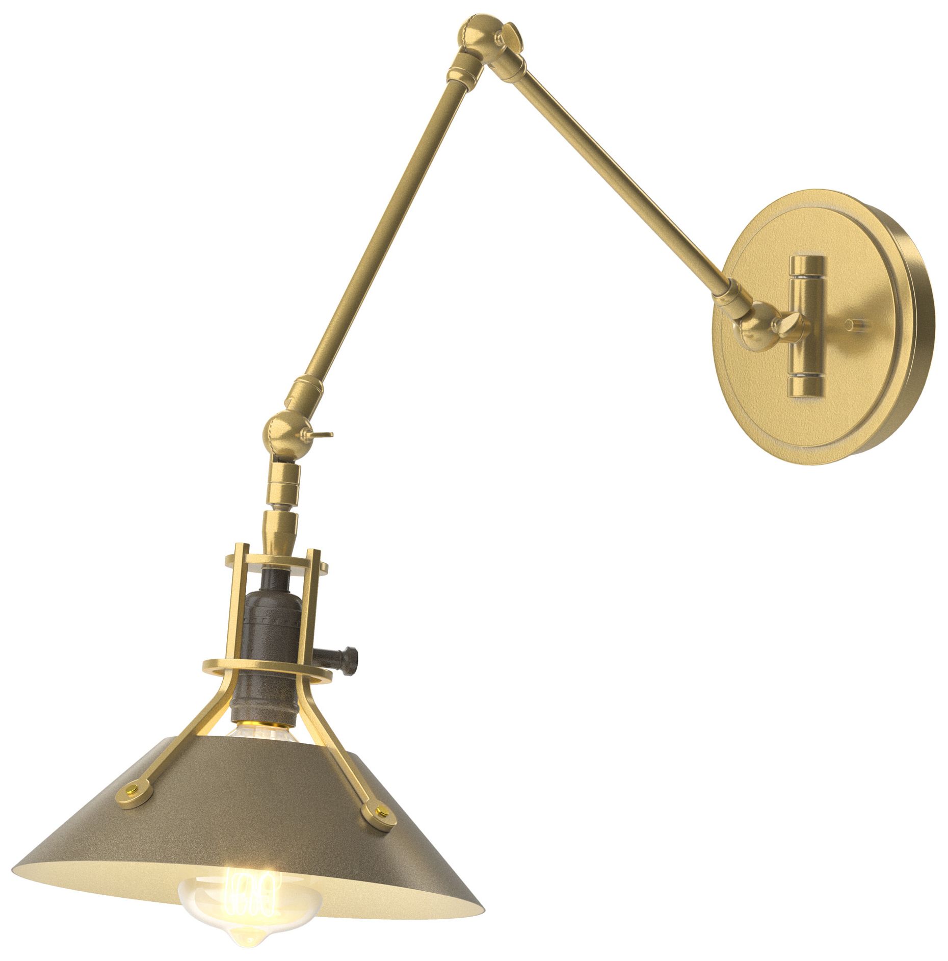 Henry Sconce - Modern Brass - Gold