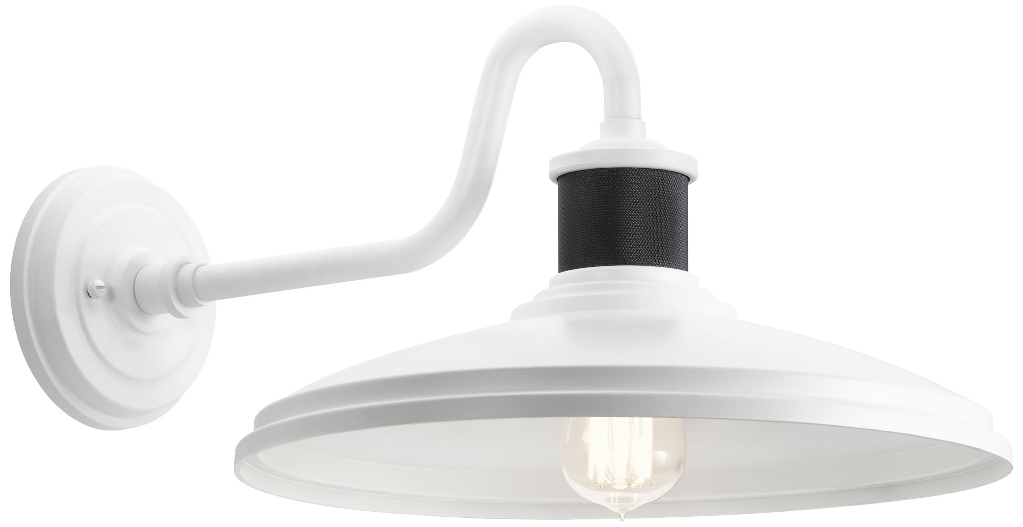 Allenbury 14"  Wall Light White