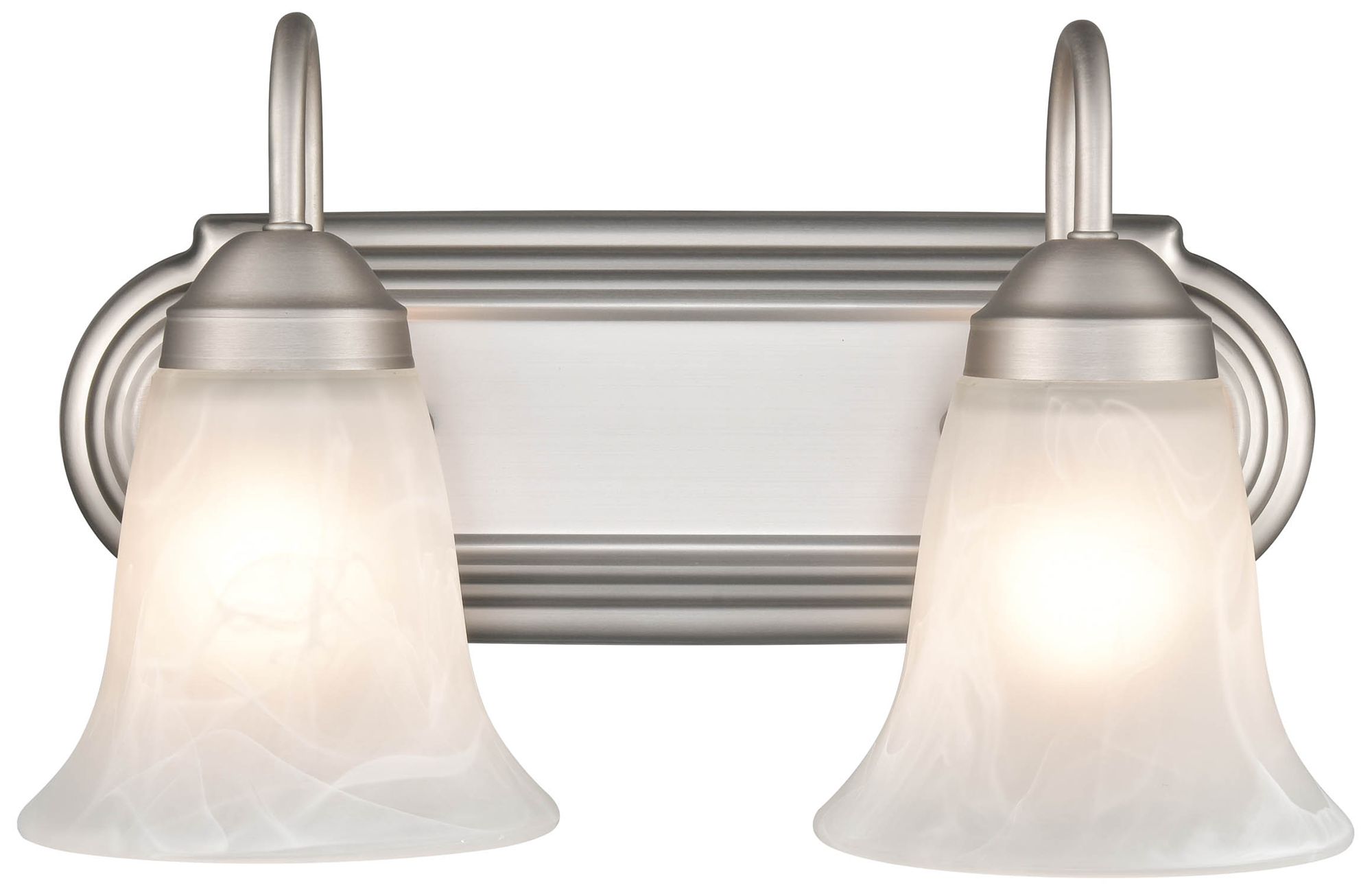 Millennium Lighting 2 Light 14" Vanity Fixture in Satin Nickel