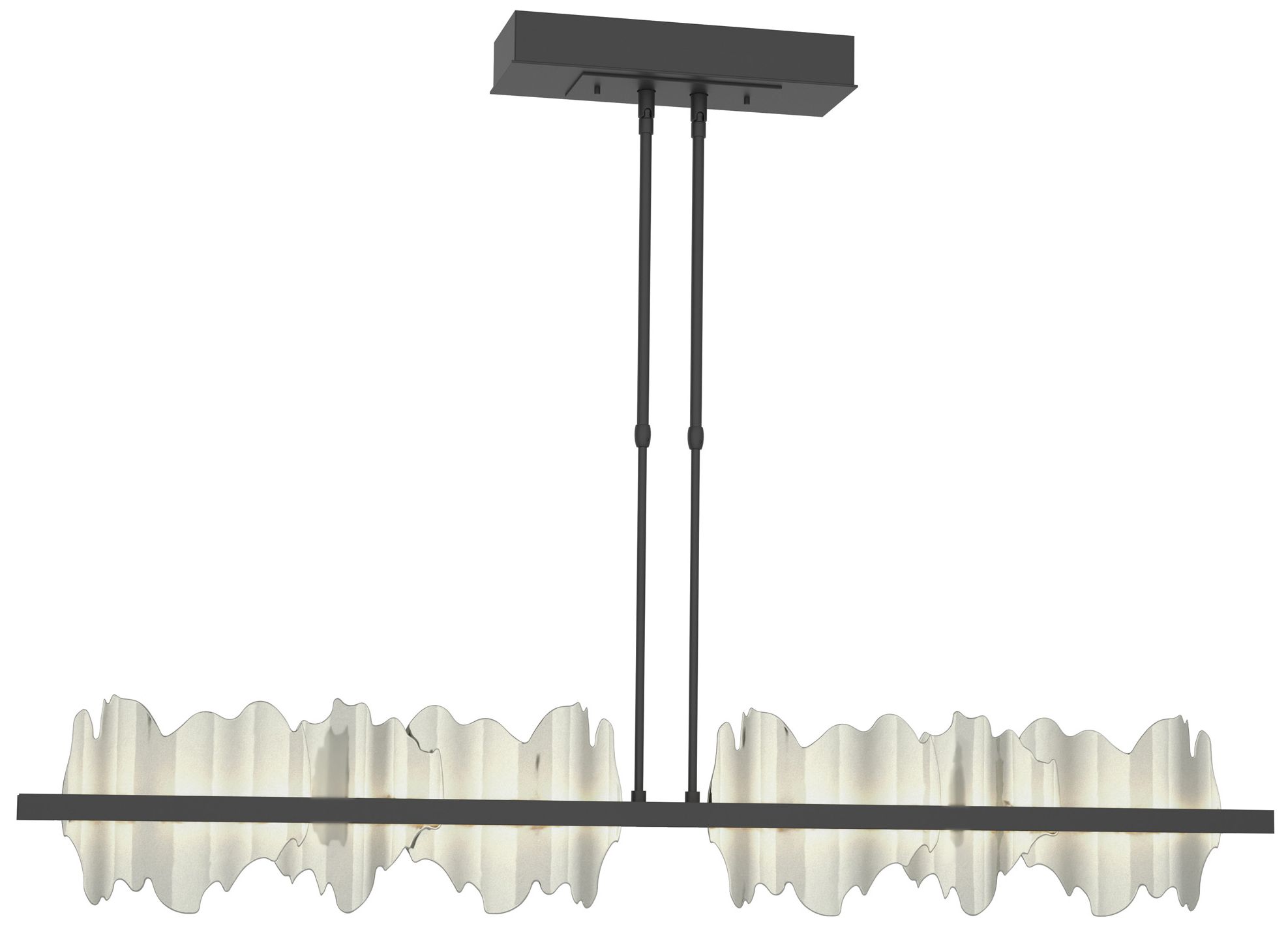 Hildene Large LED Pendant - Black - Sterling