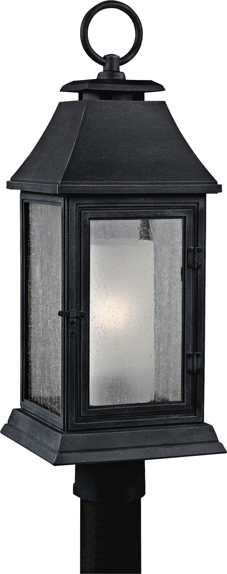 Shepherd 23 1/2" High Weathered Zinc Outdoor Post Light