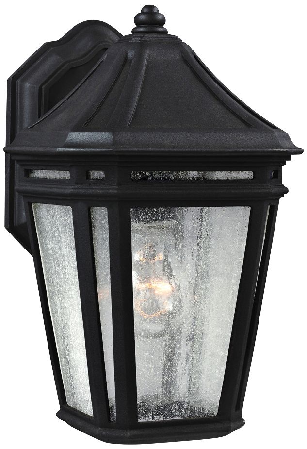 Londontowne 11 1/4" High Black Outdoor Wall Light