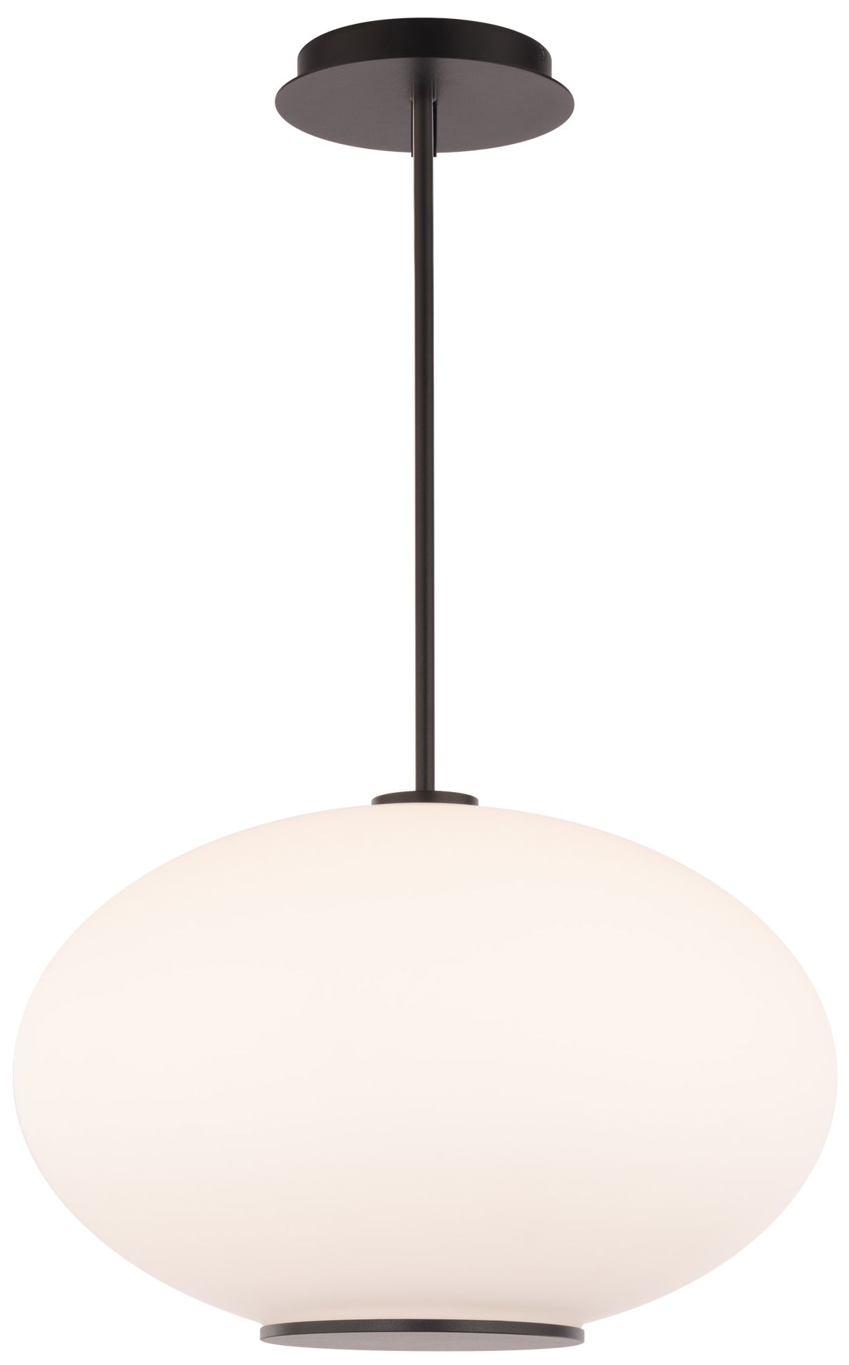 Illusion 10.38"H x 16"W 1-Light Pendant in Black