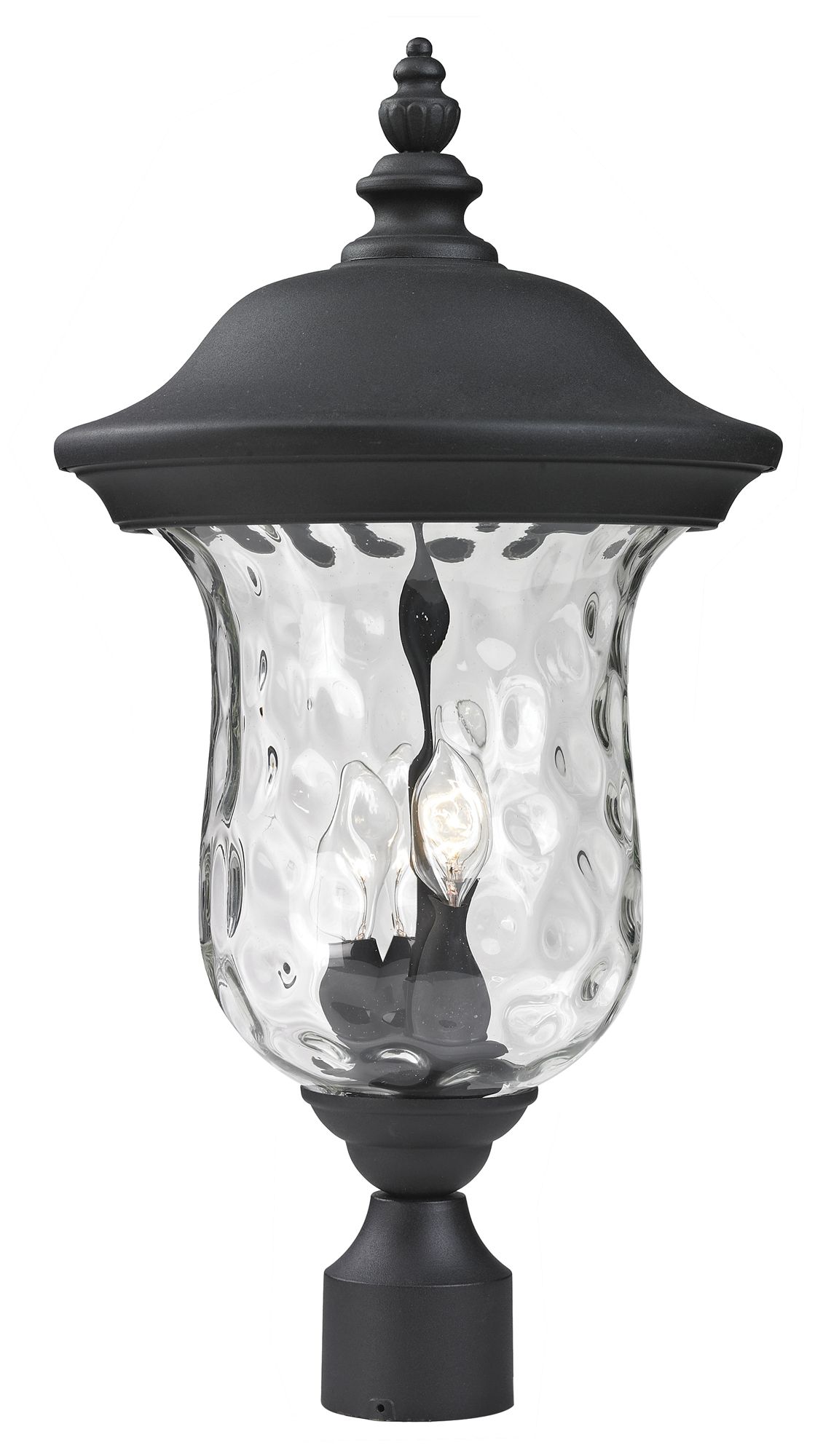 Z-Lite Outdoor Post Light in Black Finish