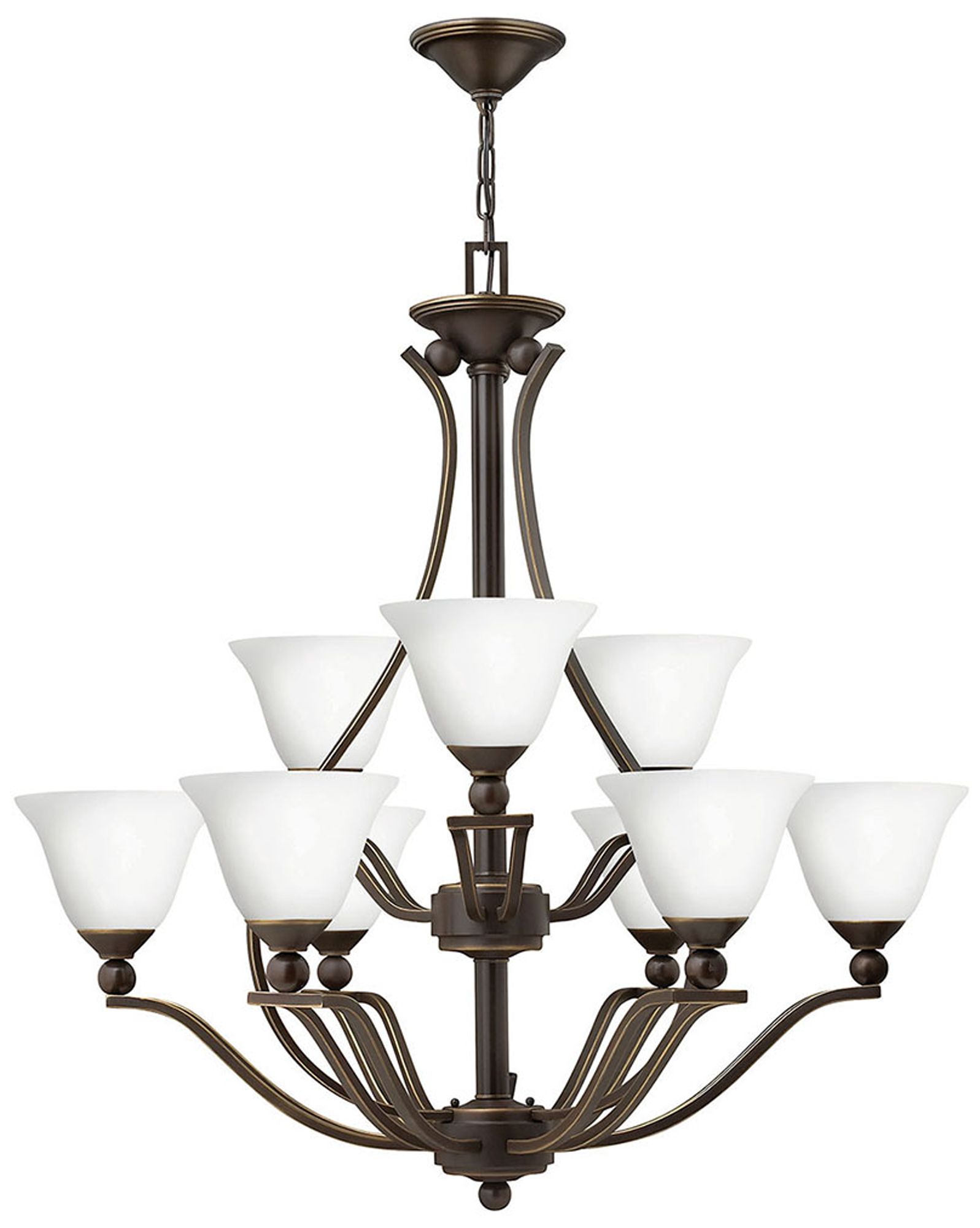 Bolla 35 1/4" Wide Bronze Chandelier by Hinkley Lighting