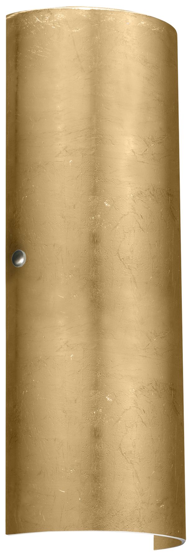 Besa Torre 18 Wall Sconce - Gold Foil decor, Satin Nickel, LED