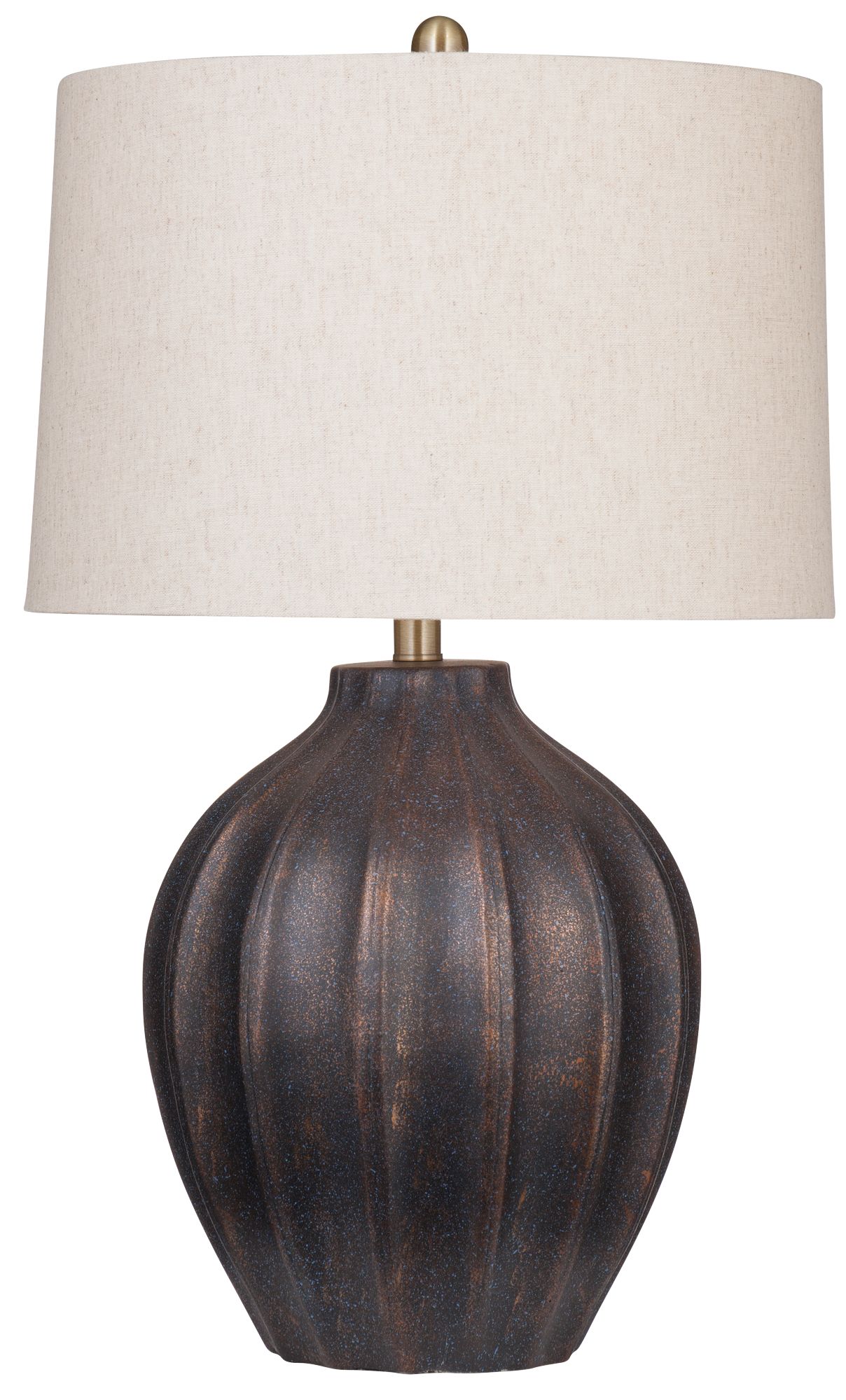 Sevee 27" Traditional Styled Brown Table Lamp