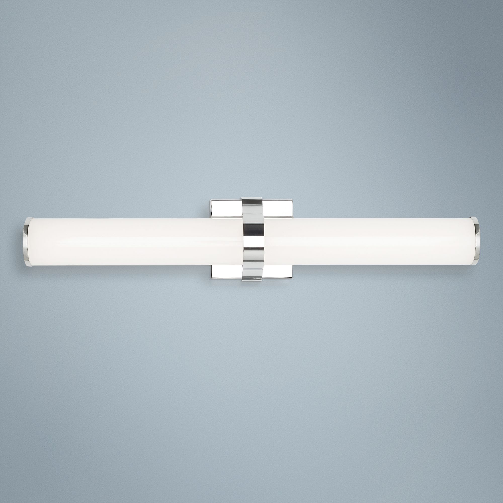 Lynk 24" Wide Polished Chrome LED Bath Light