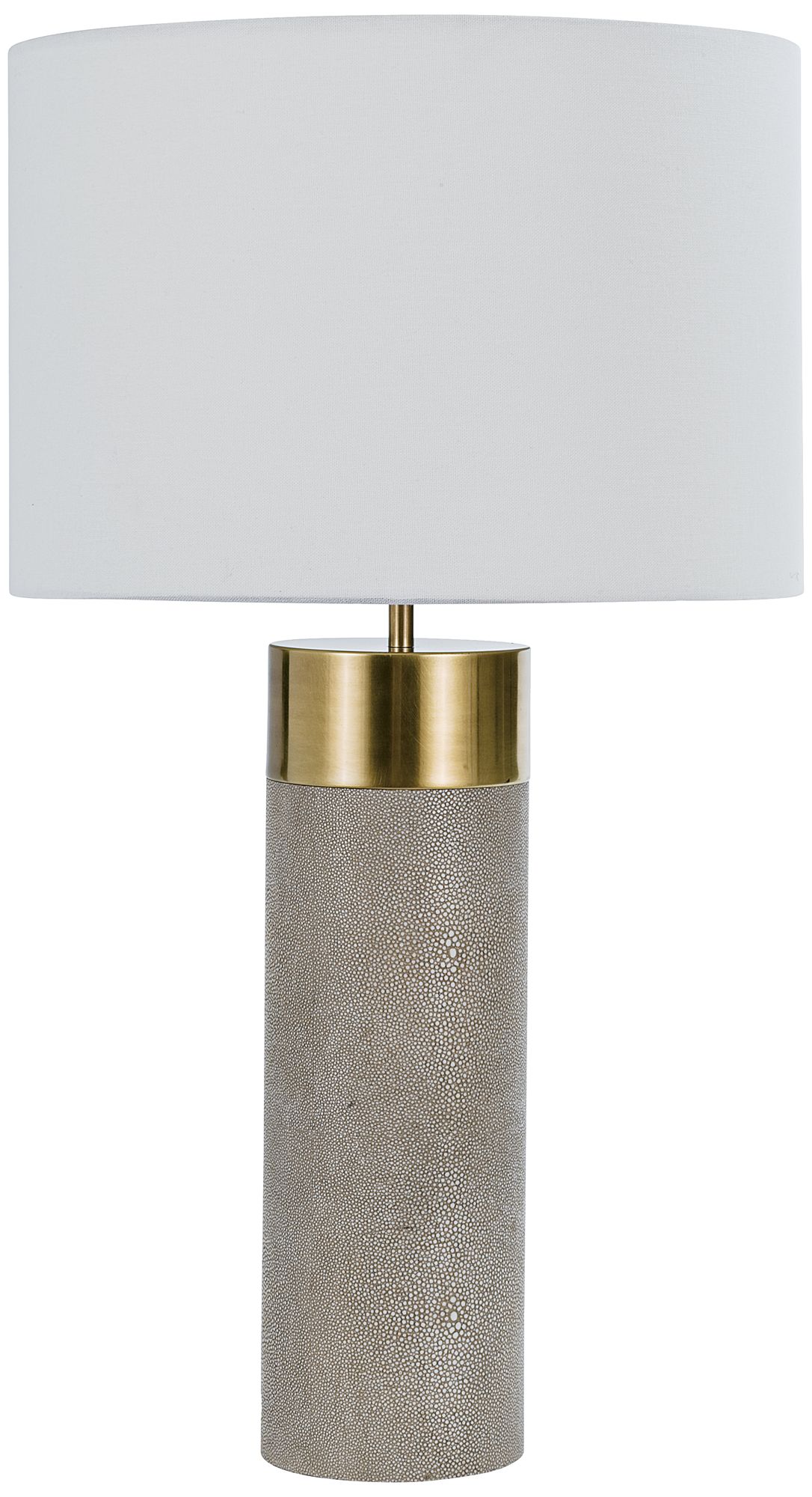 Regina Andrew Design Harlow Gray Faux Shagreen Table Lamp