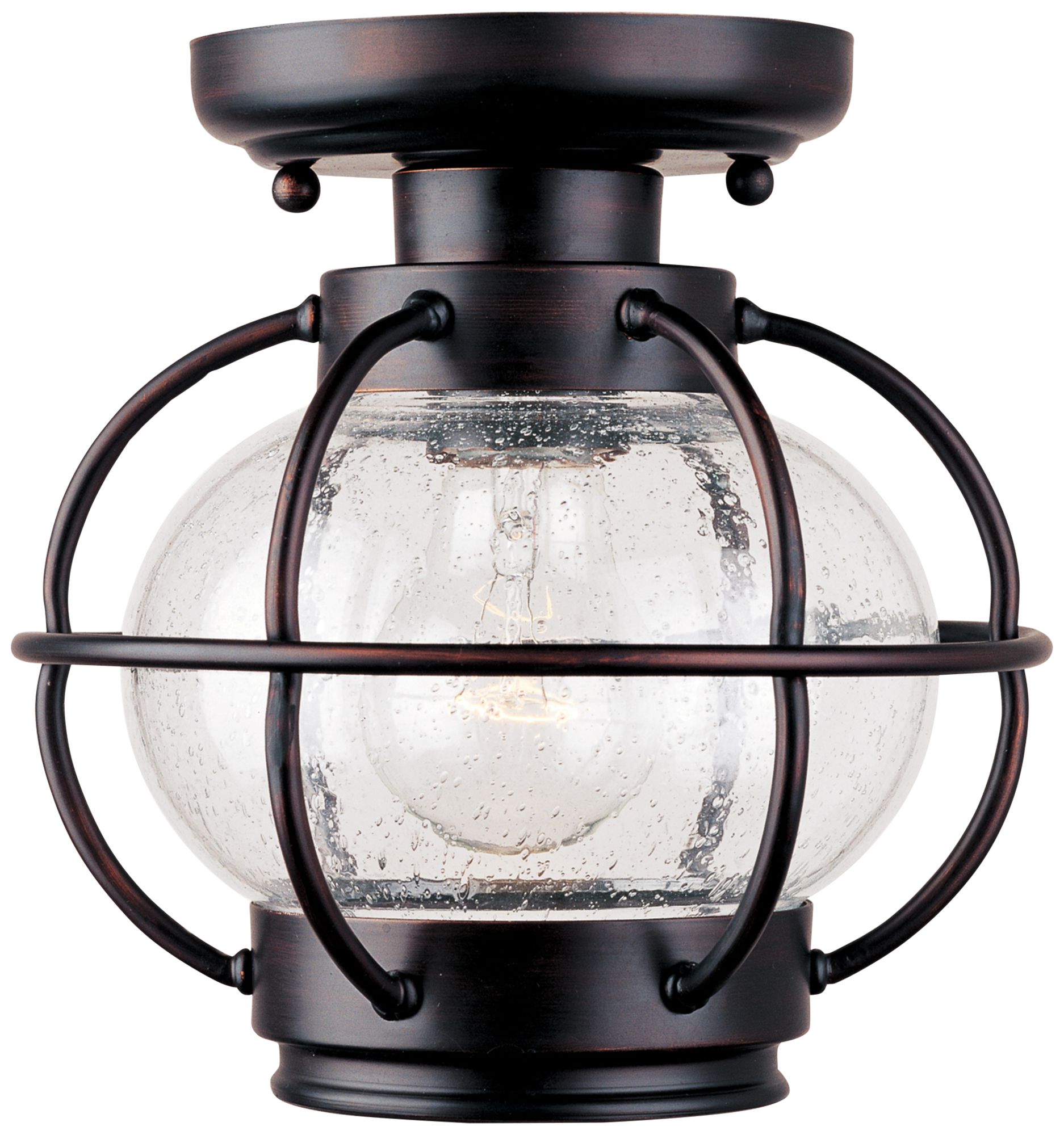 Portsmouth 8" High Indoor - Outdoor Ceiling Lantern