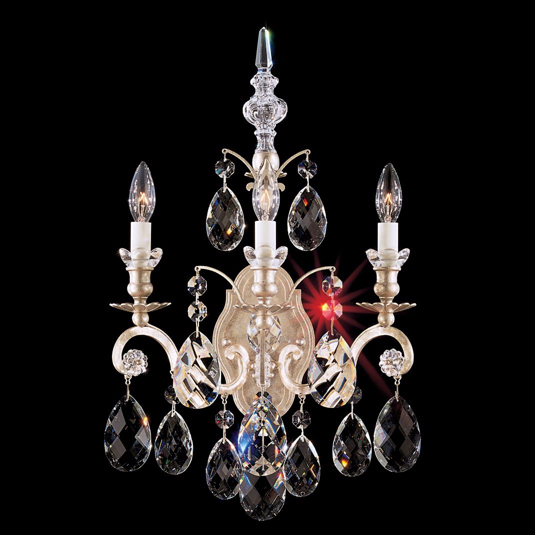 Schonbek Renaissance Collection 22" High Crystal Wall Sconce