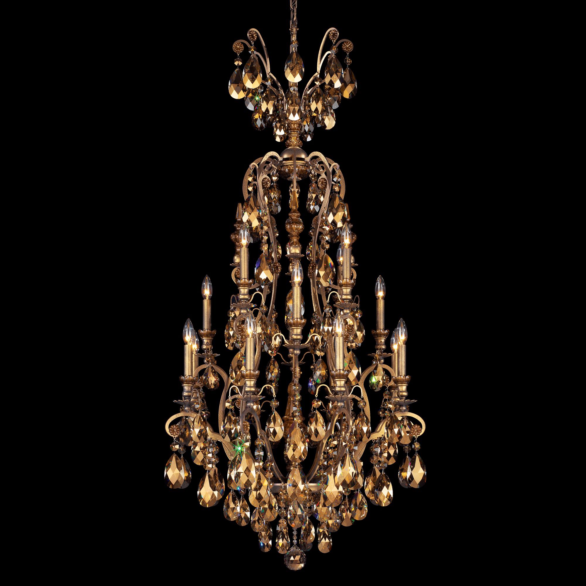 Schonbek Renaissance Collection 28" Wide Crystal Chandelier