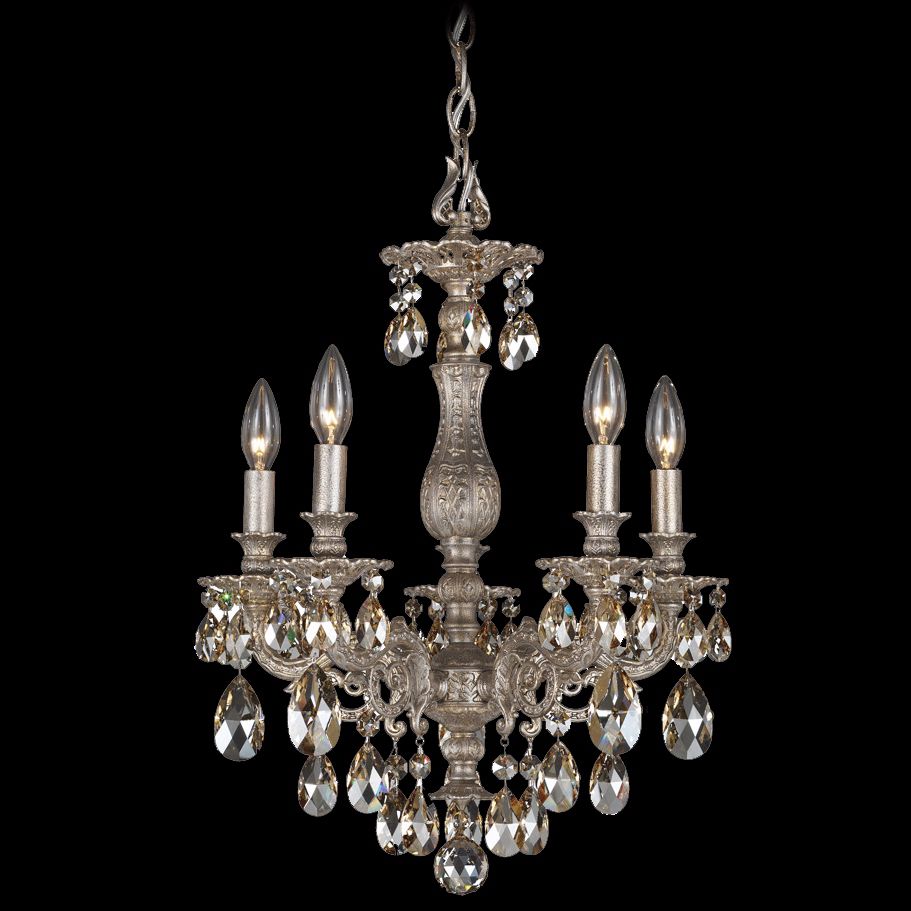 Schonbek Milano Collection 16" Wide Crystal Chandelier