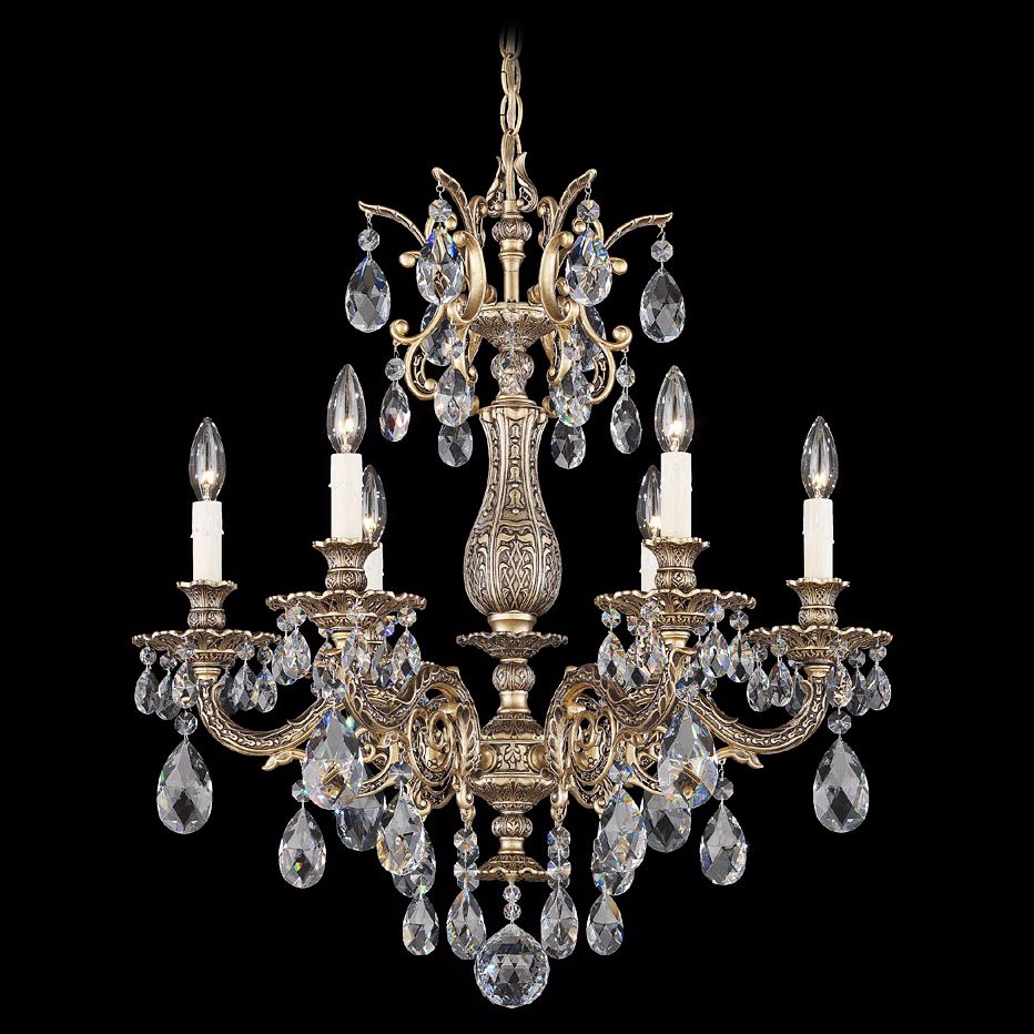 Schonbek Milano Collection 24" Wide Crystal Chandelier