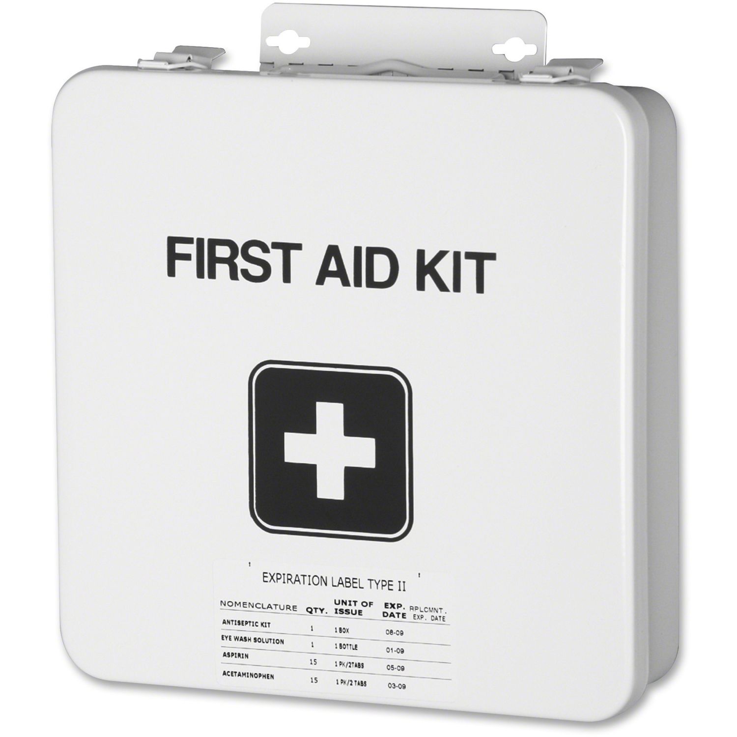 Deluxe Field First Aid Kit 169 x Piece(s) For 10 x Individual(s), Metal Case, 10 / Each