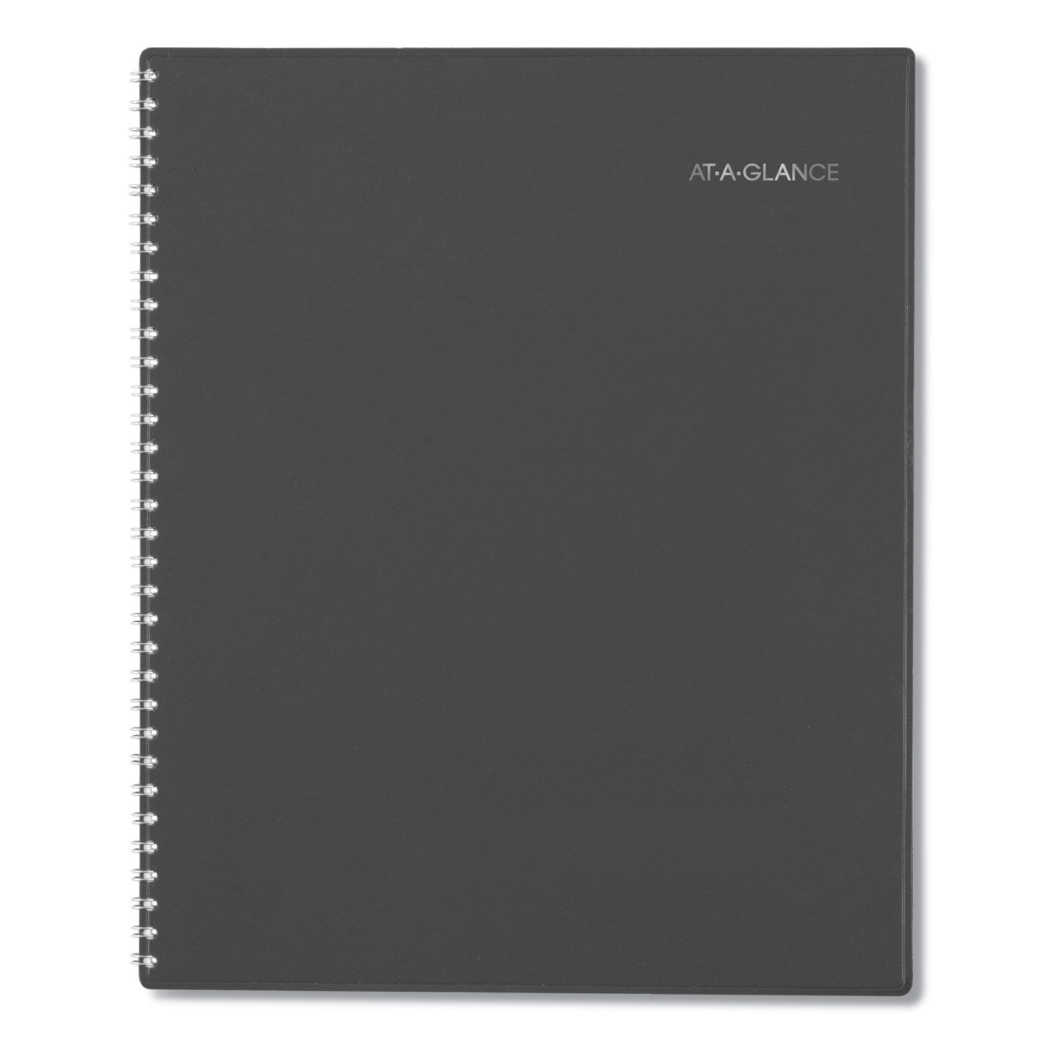 DayMinder Academic Weekly/Monthly Desktop Planner 11 x 8.5, Charcoal Cover, 12-Month (July to June): 2023 to 2024