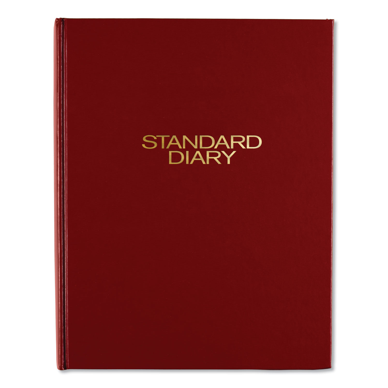 Standard Diary Daily Diary 2024 Edition, Medium/College Rule, Red Cover, (200) 9.5 x 7.5 Sheets
