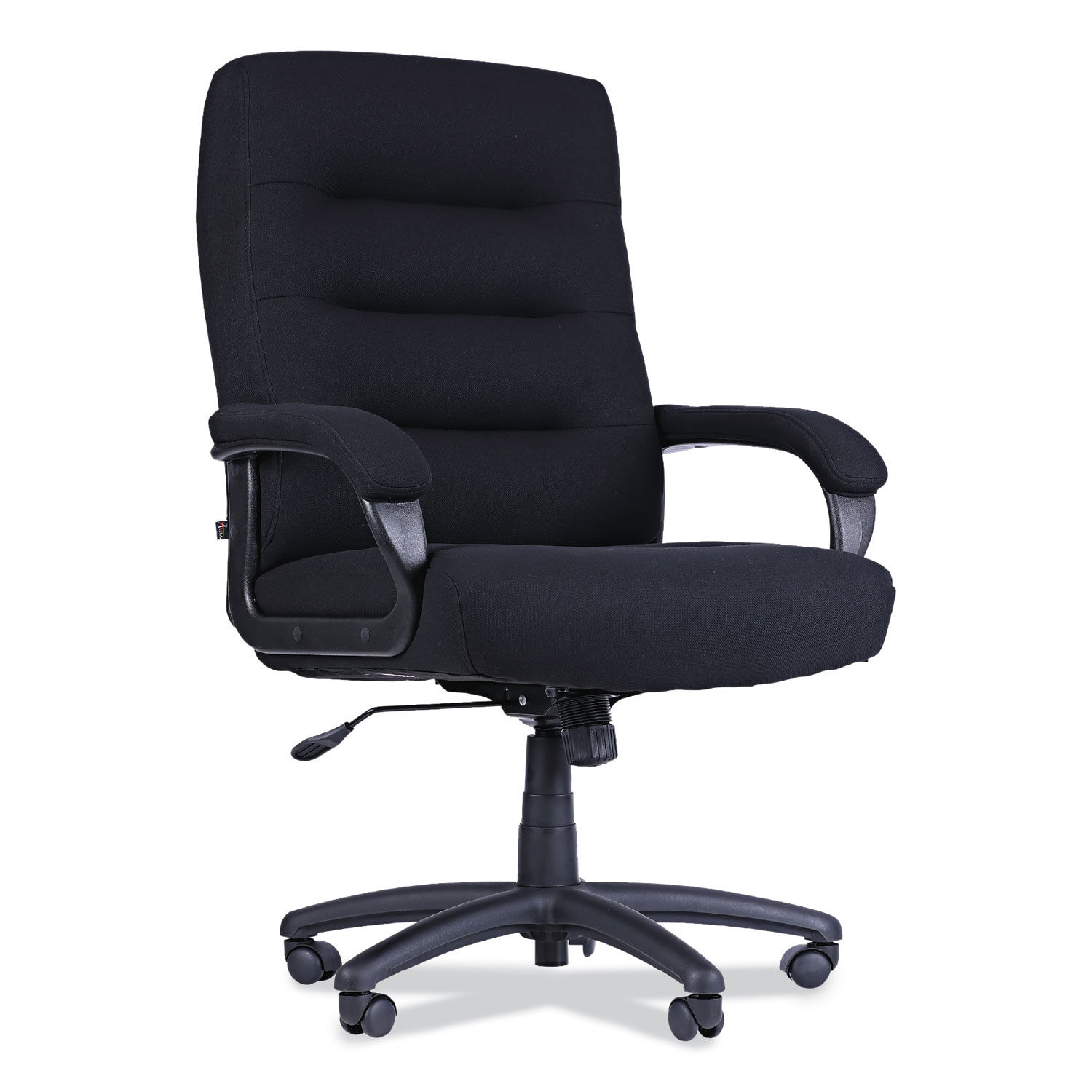 Alera Kesson Series High-Back Office Chair Supports Up to 300 lb, 19.21" to 22.7" Seat Height, Black