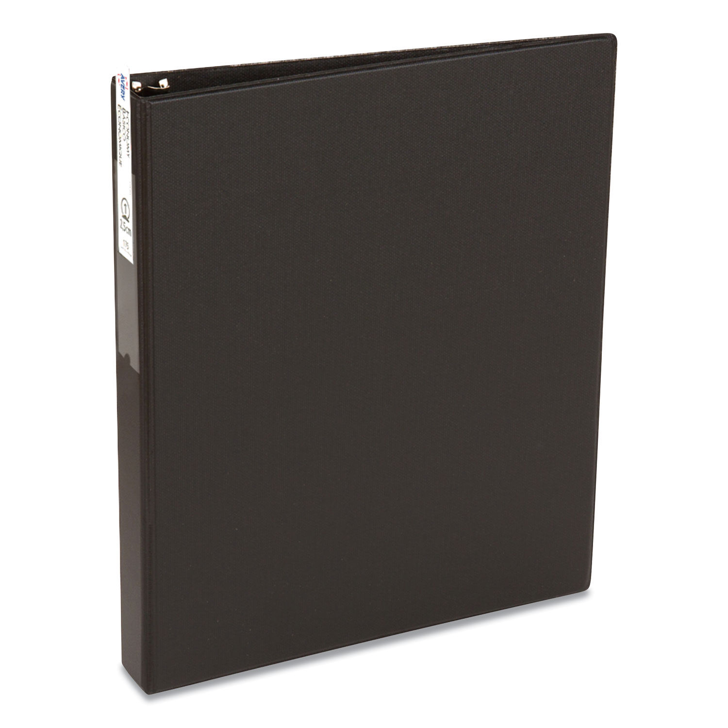 Economy Non-View Binder with Round Rings 3 Rings, 1" Capacity, 11 x 8.5, Black, (4301)