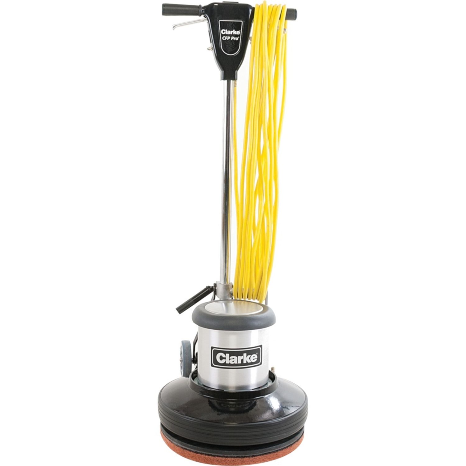 CFP Pro 17HD Floor Machine 1118.55 W Motor, 50 ft Cable Length, AC Supply, 120 V AC, 13 A, 63 dB(A) Noise, Yellow