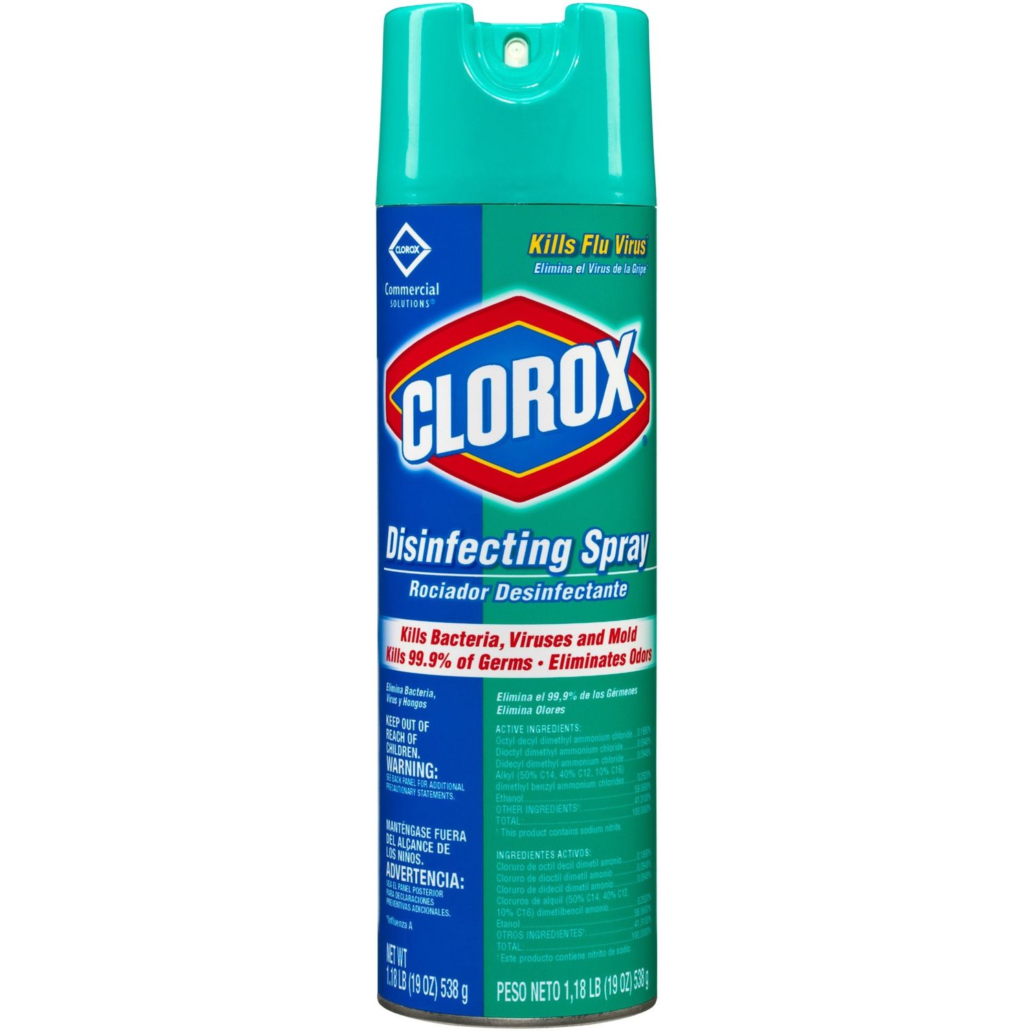 Disinfecting Aerosol Spray Spray, 19 fl oz (0.6 quart), Fresh Scent, 432 / Bundle