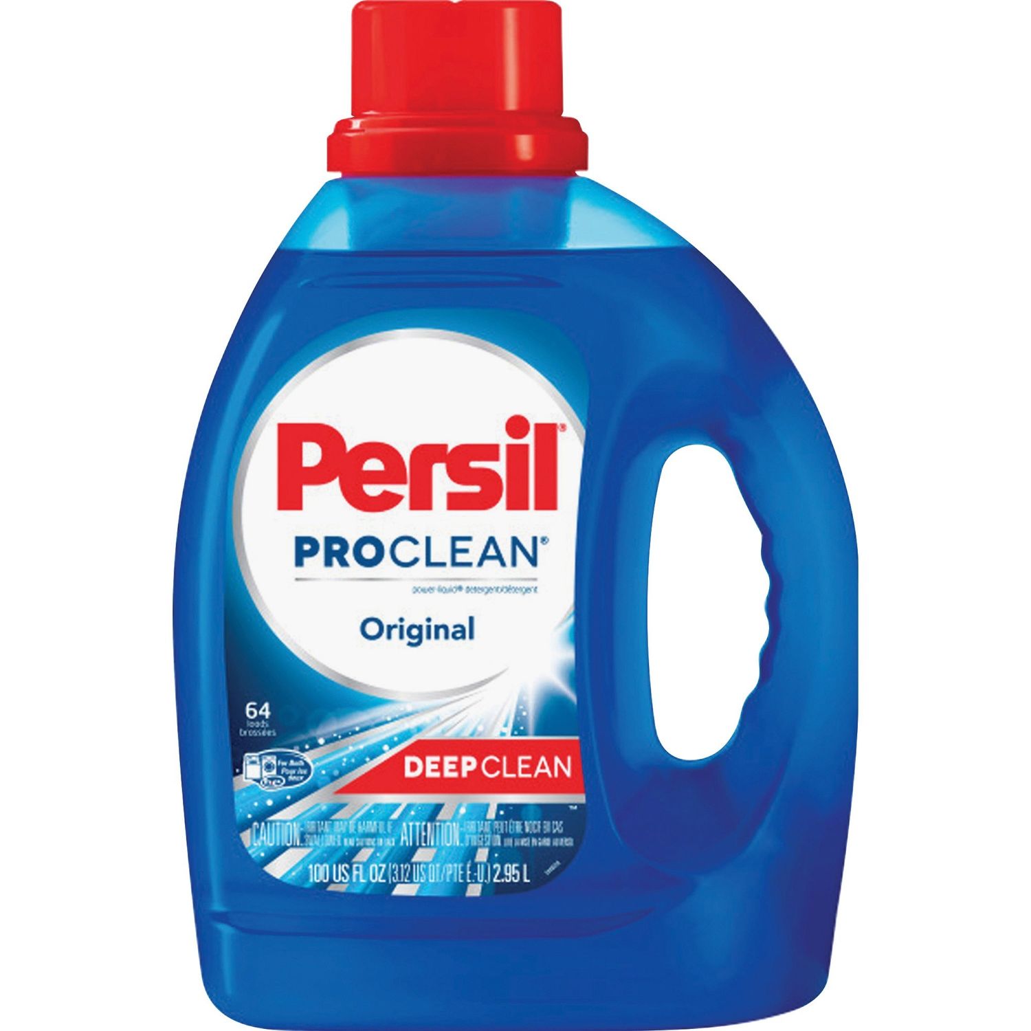 ProClean Power-Liquid Detergent Liquid, 100 fl oz (3.1 quart), Original ScentBottle, 1 Each, Blue
