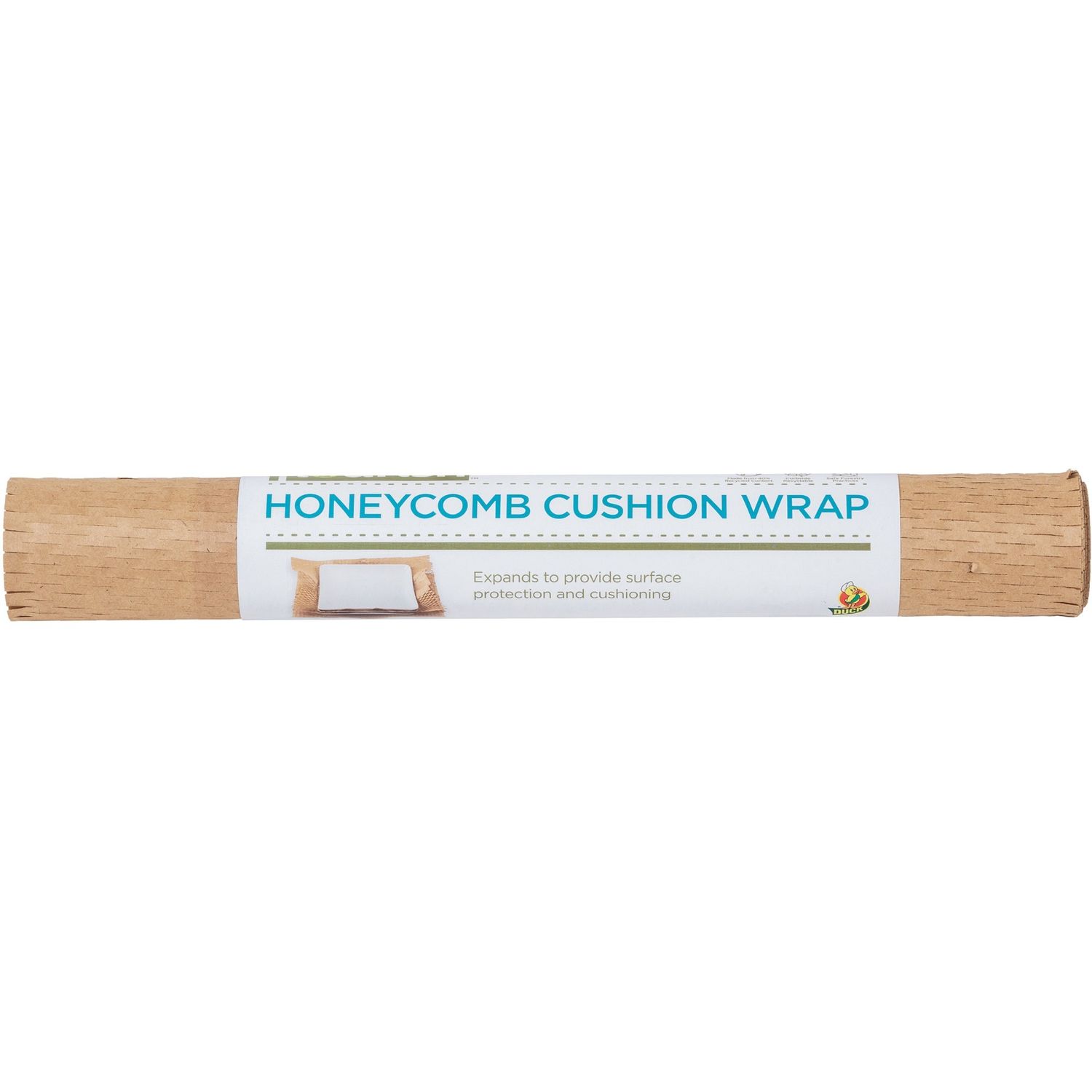 Flourish Honeycomb Cushion Wrap 13" Width x 18.50" Length, Interfolded, Easy Tear, Interlocking, Brown