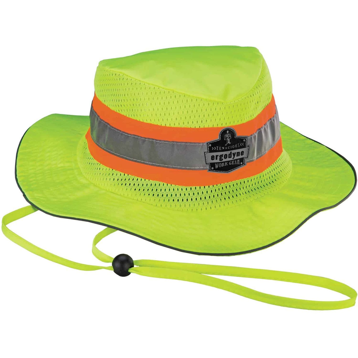 8935CT HI-Vis Ranger Sun Hat - PVA Cooling Small (S)/Medium (M) Size, Polyester, MicroFiber, Lime