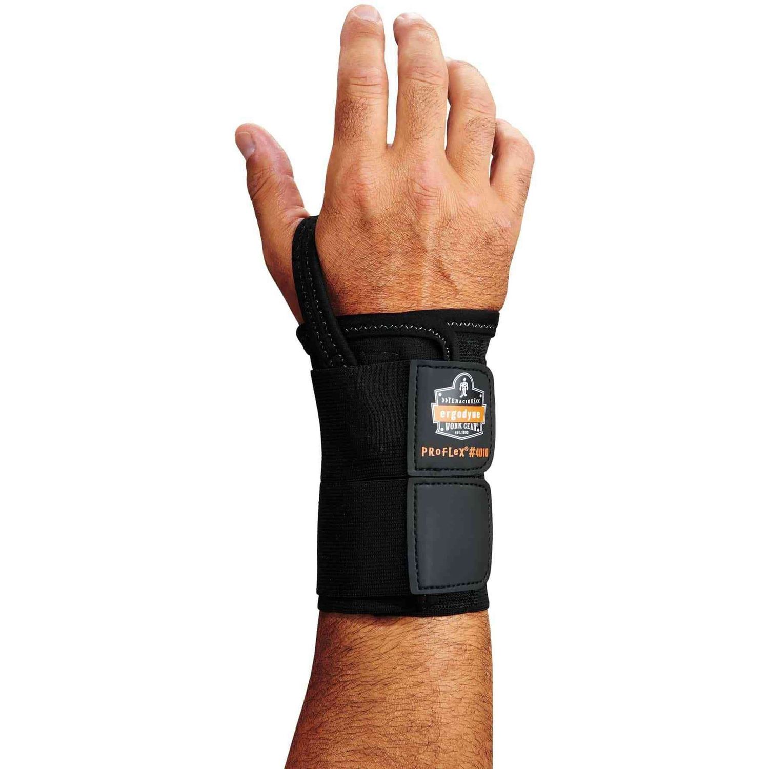 4010 Double Strap Wrist Support Black, Elastic