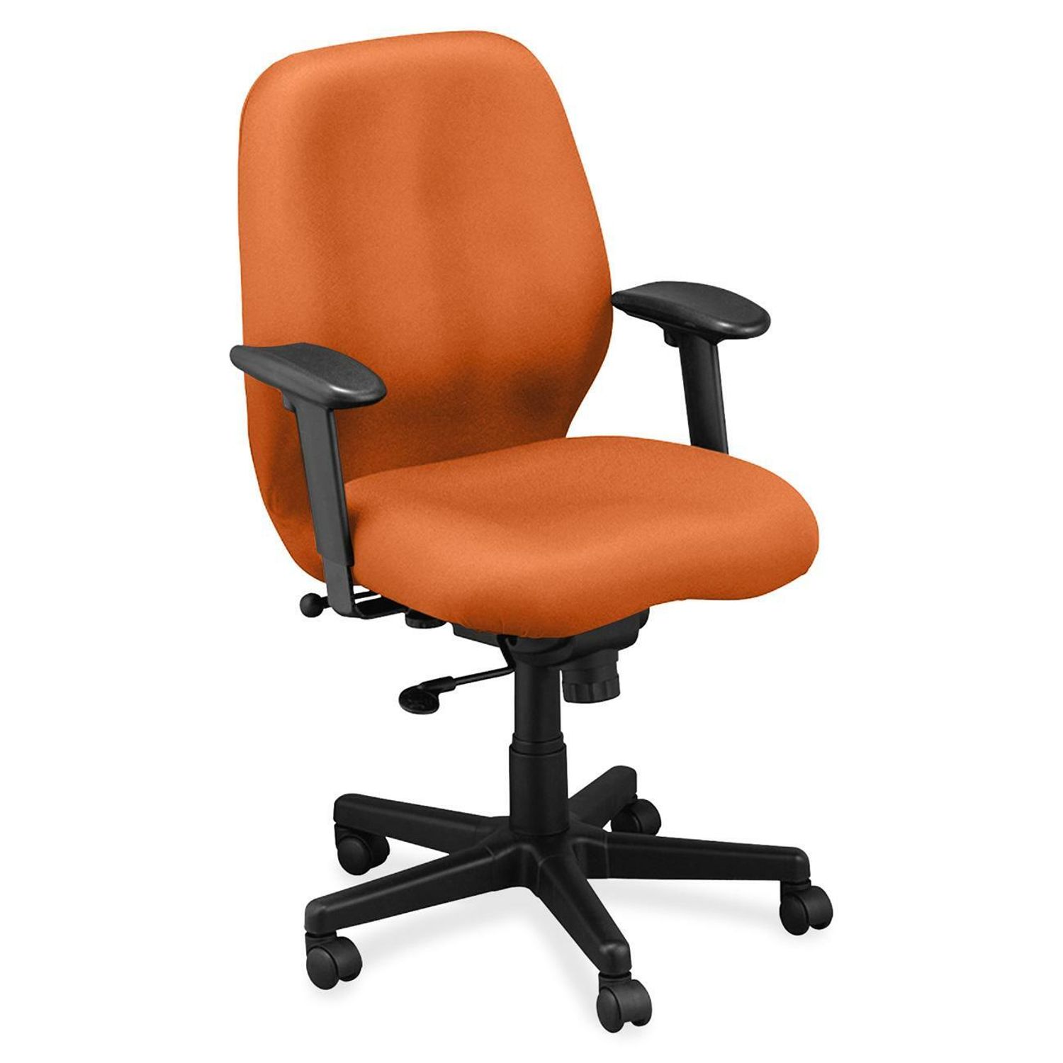 Aviator Chair Pumpkin Fabric Seat, Pumpkin Fabric Back, 5-star Base, 1 Each