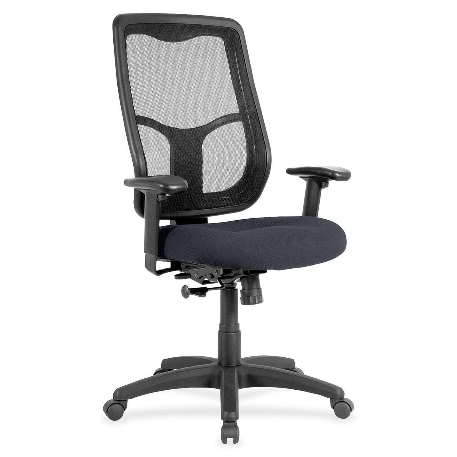 Apollo MTHB94 Executive Chair Azurean Fabric Seat, 5-star Base, 1 Each