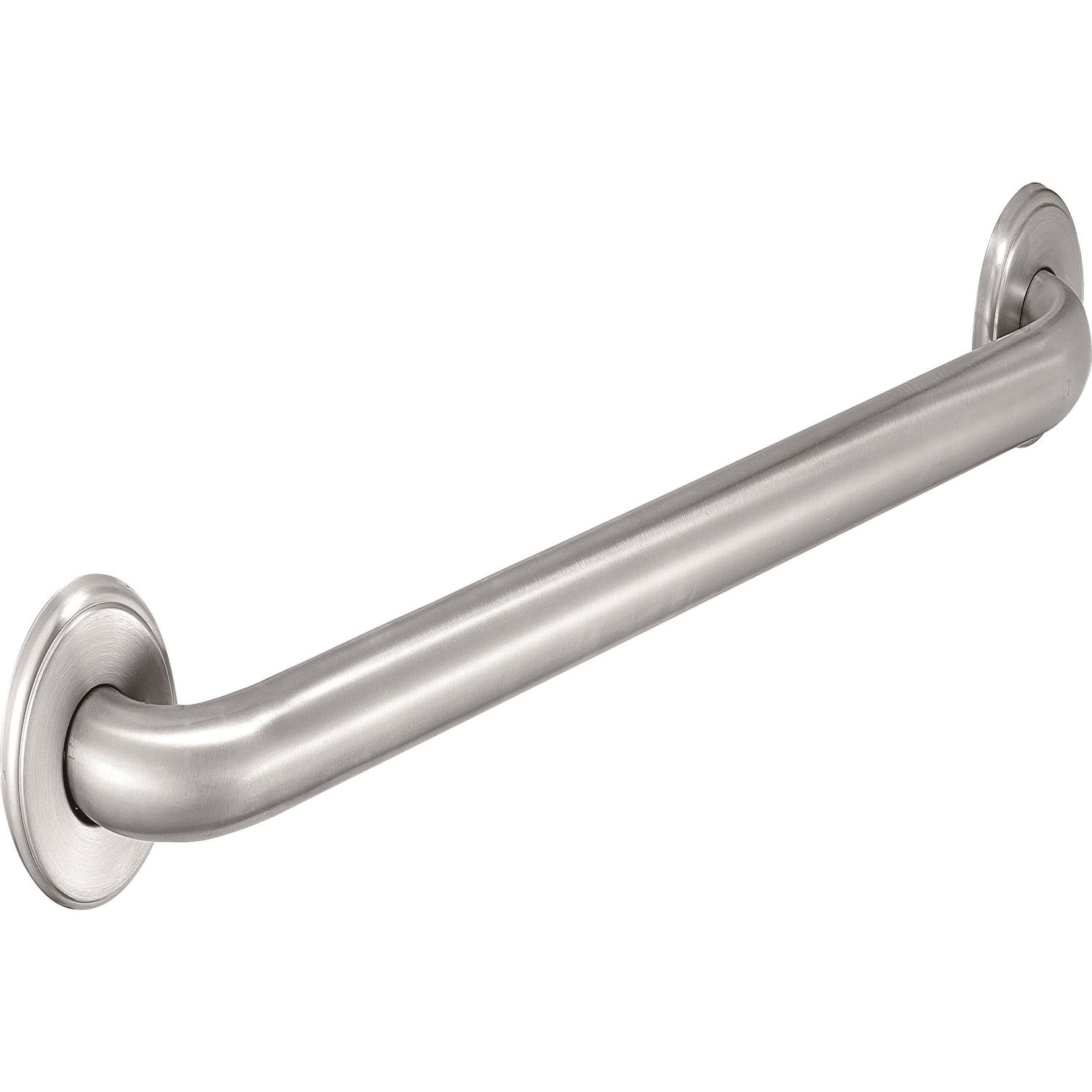 Grab Bar 3.3" Width x 3.3" Height x 21.3" Length, 1 Each, Silver, Stainless Steel