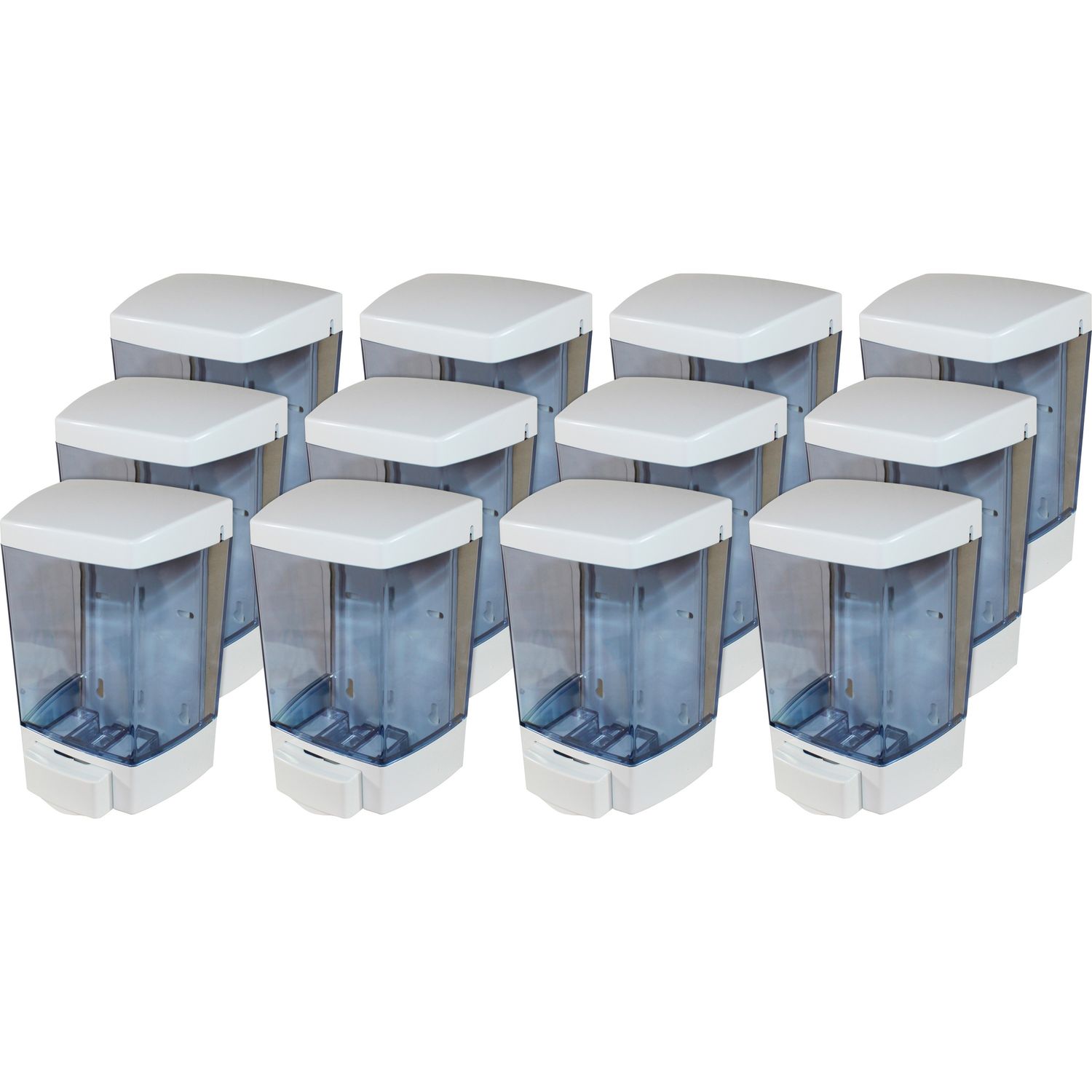46oz Liquid Soap Dispenser Manual, 1.44 quart Capacity, White, 12 / Carton