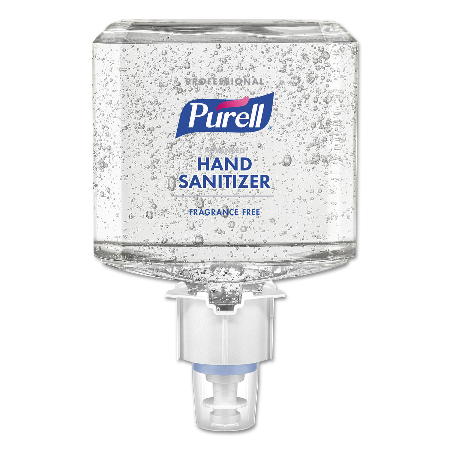 Professional Advanced Gel Hand Sanitizer Fragrance Free, For ES4 Dispenser, 2/Carton