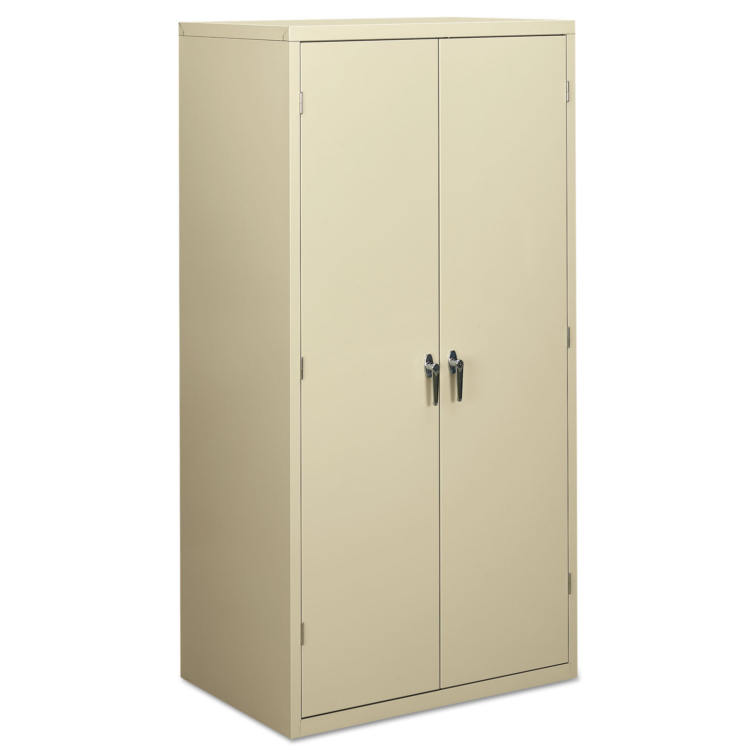 Assembled Storage Cabinet 36w x 24.25d x 71.75h, Putty