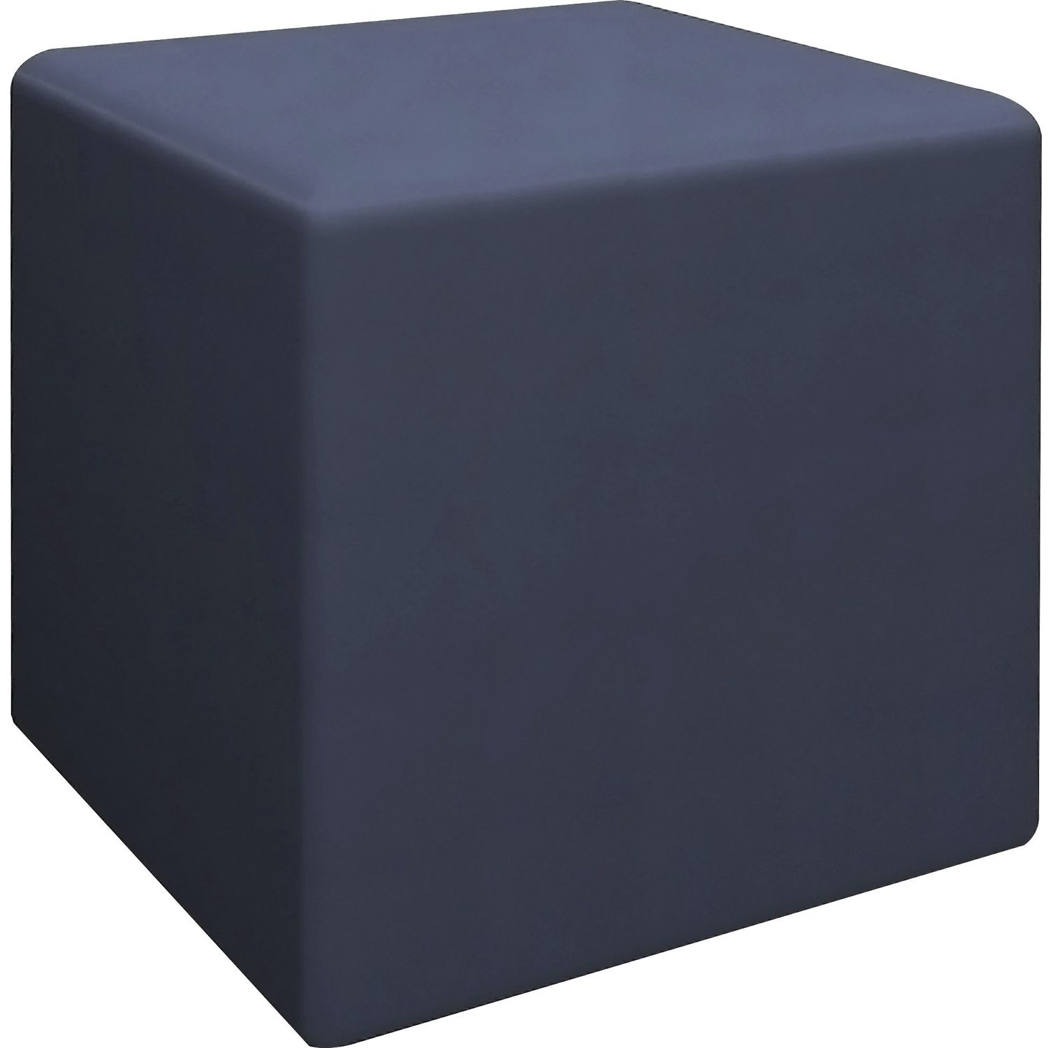 1517 Youth-Size Cube 15" x 15" x 15", Material: Polyurethane Upholstery, Hardwood Base, Foam, Polycarbonate Upholstery, Polyester Resin Upholstery, Polyester Upholstery, Cotton Back