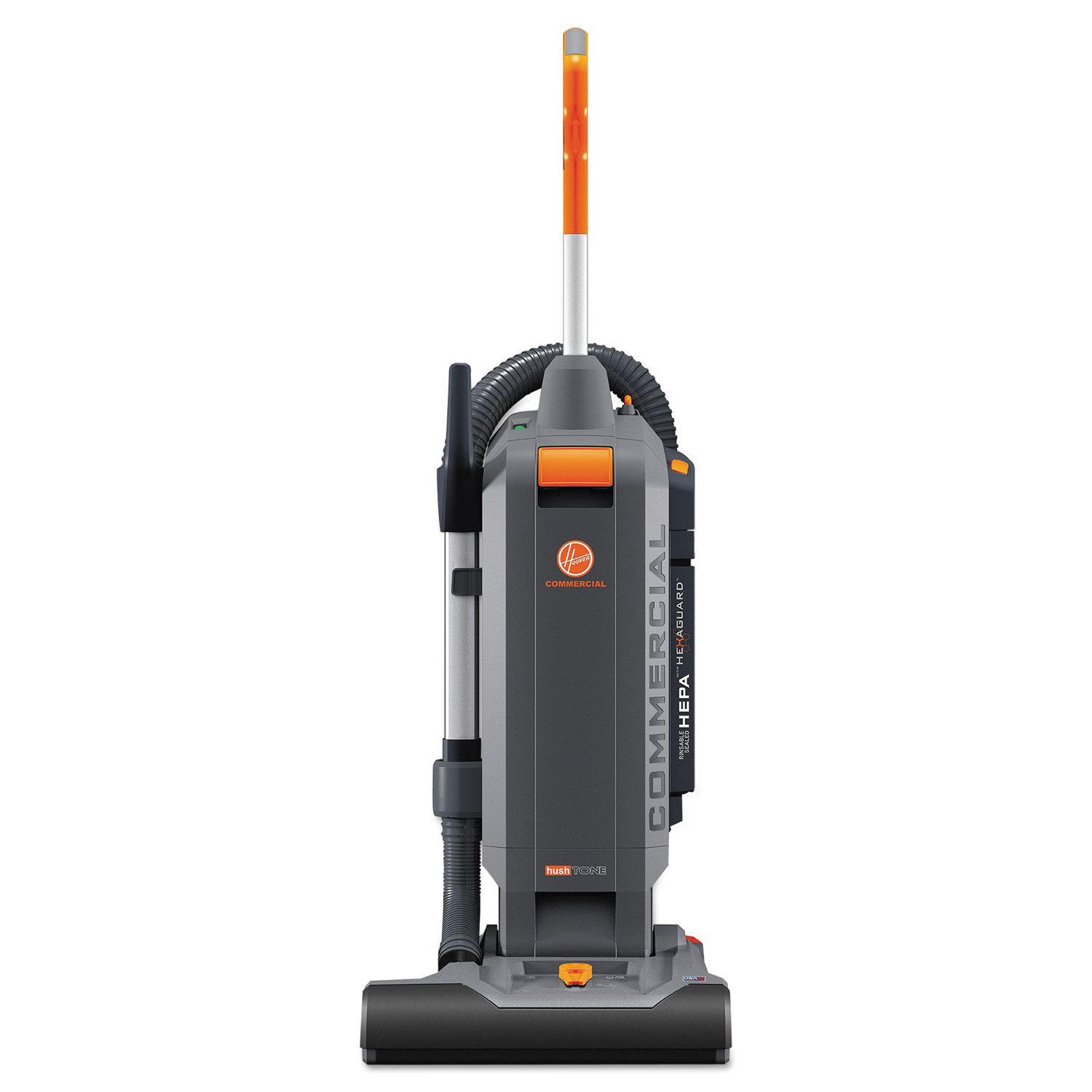 Hushtone Vacuum Cleaner 15", Orange/gray
