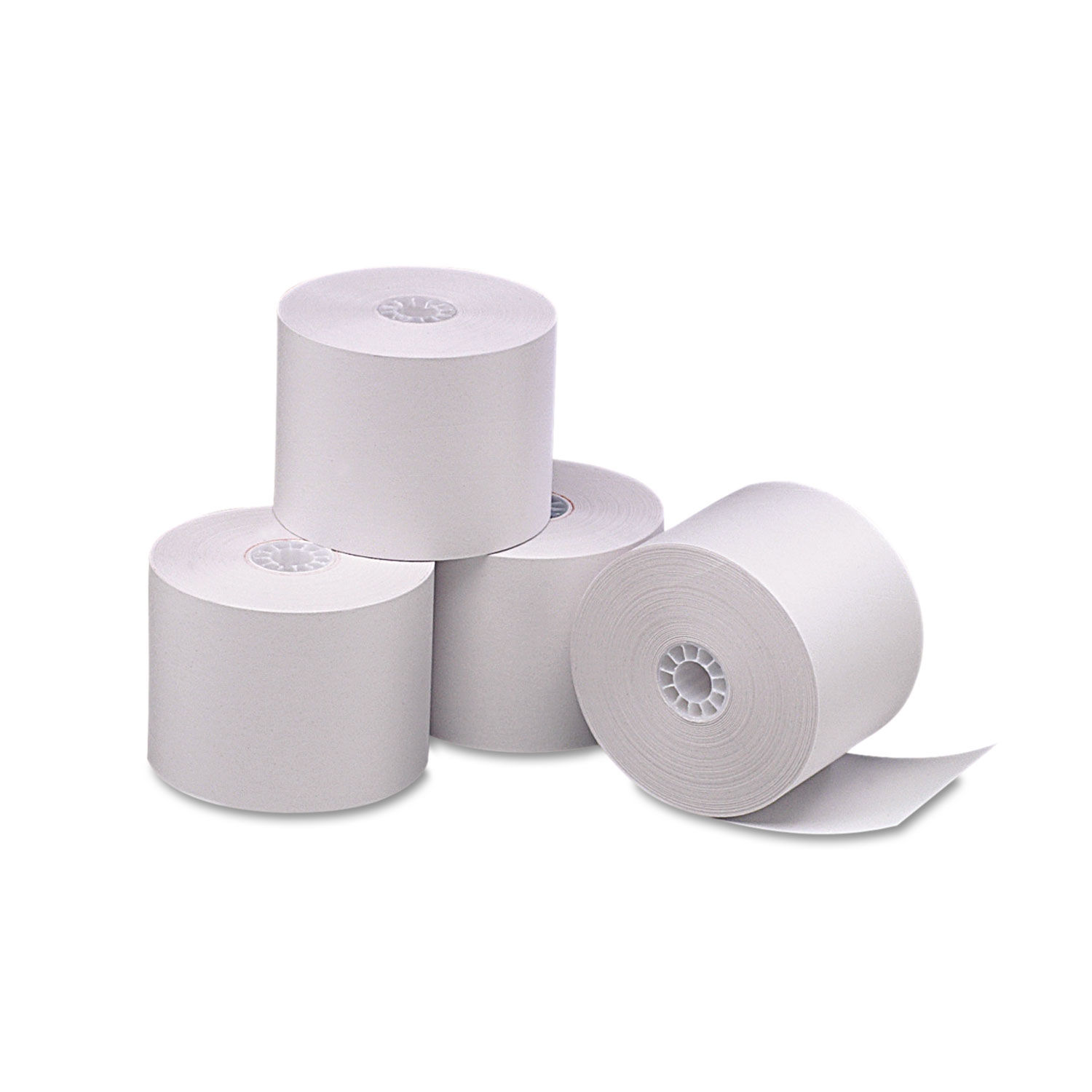 Direct Thermal Printing Thermal Paper Rolls 2.25" x 165 ft, White, 6/Pack