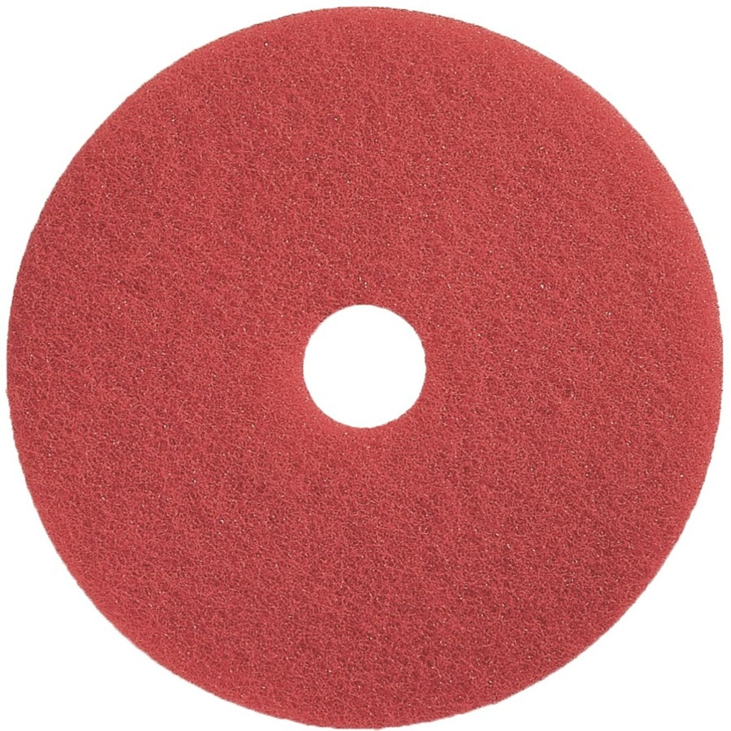 17 Inch 40 Red Spray Polishing Pad 17" Diameter x 17" Diameter, Fiber, Red