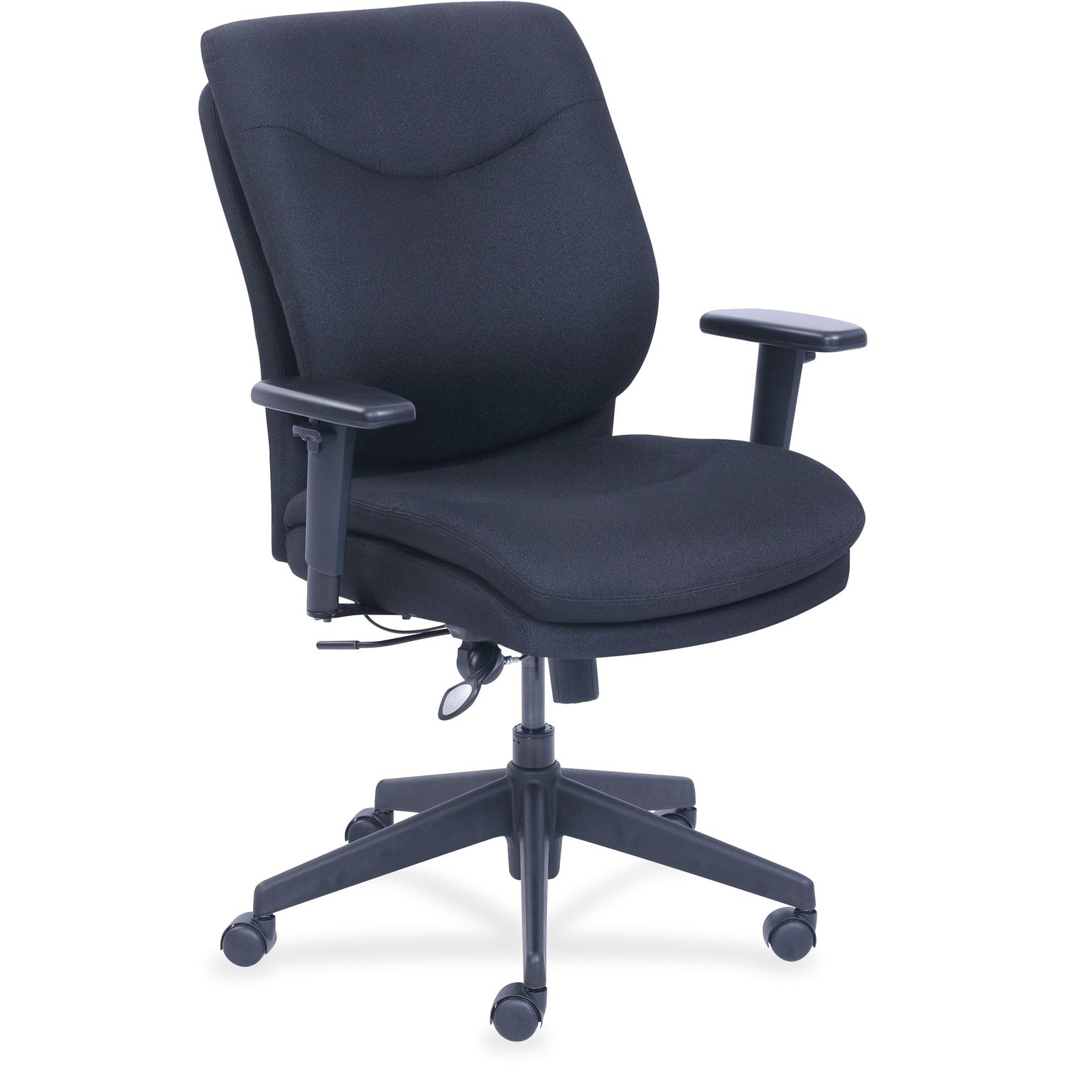Infinity Task Chair Black Fabric Seat, Black Fabric Back, 5-star Base, 1 Each