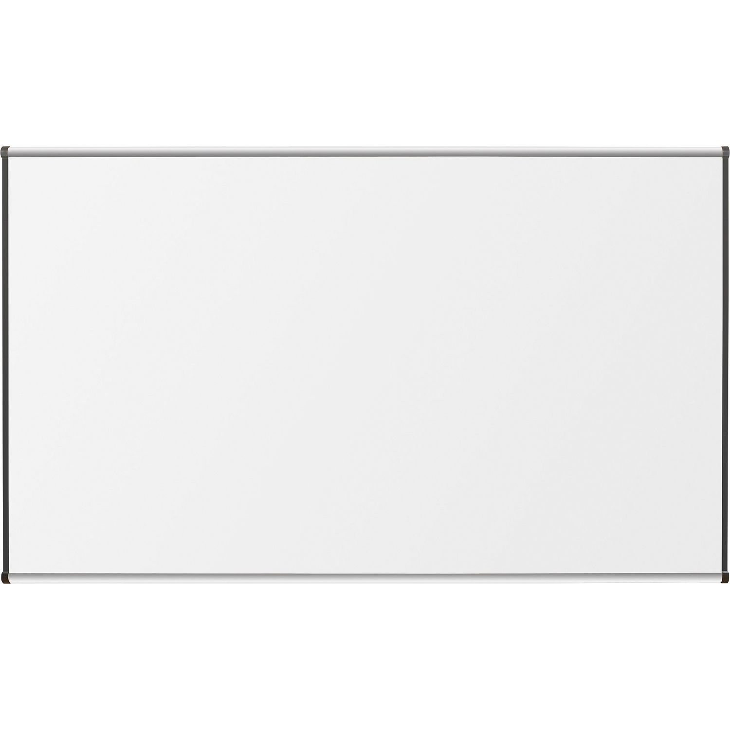 Marker Board 96" (8 ft) Width x 48" (4 ft) Height, Porcelain Enameled Steel Surface, Satin Aluminum Frame, 1 Each