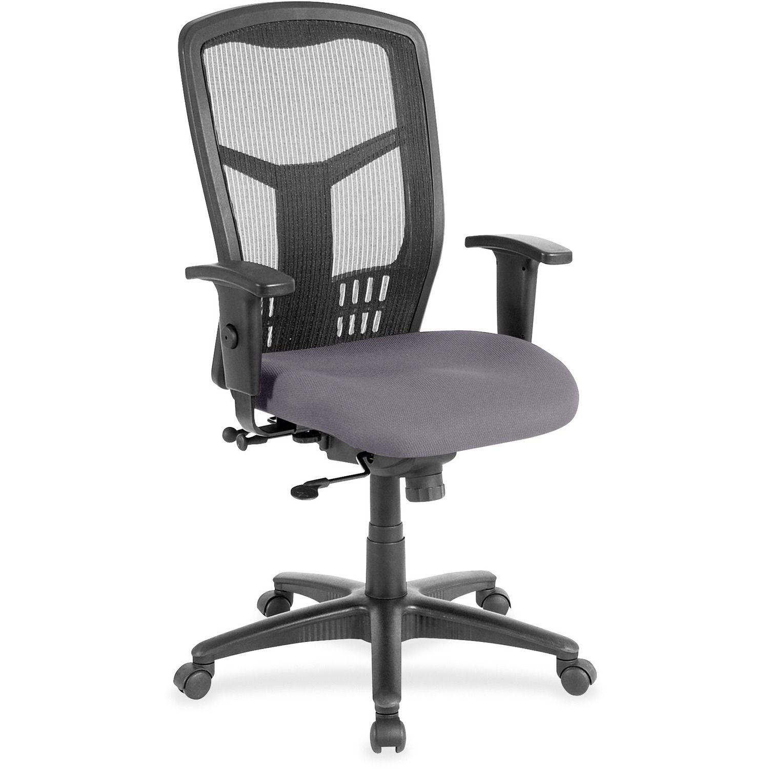 Executive Chair High Back, Carbon, Canyon, Vinyl, Fabric, 1 Each