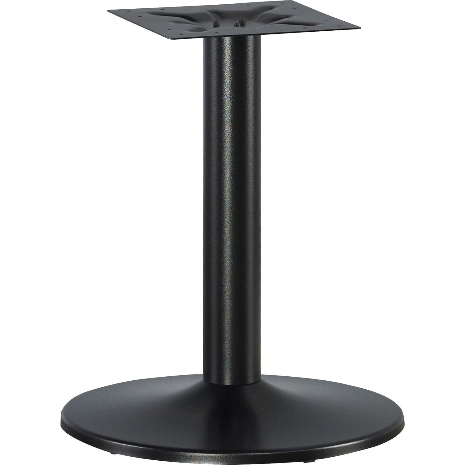 Essentials Conference Table Base Round Base, 28.50" Height x 23.63" Width x 23.63" Depth, Assembly Required, Black
