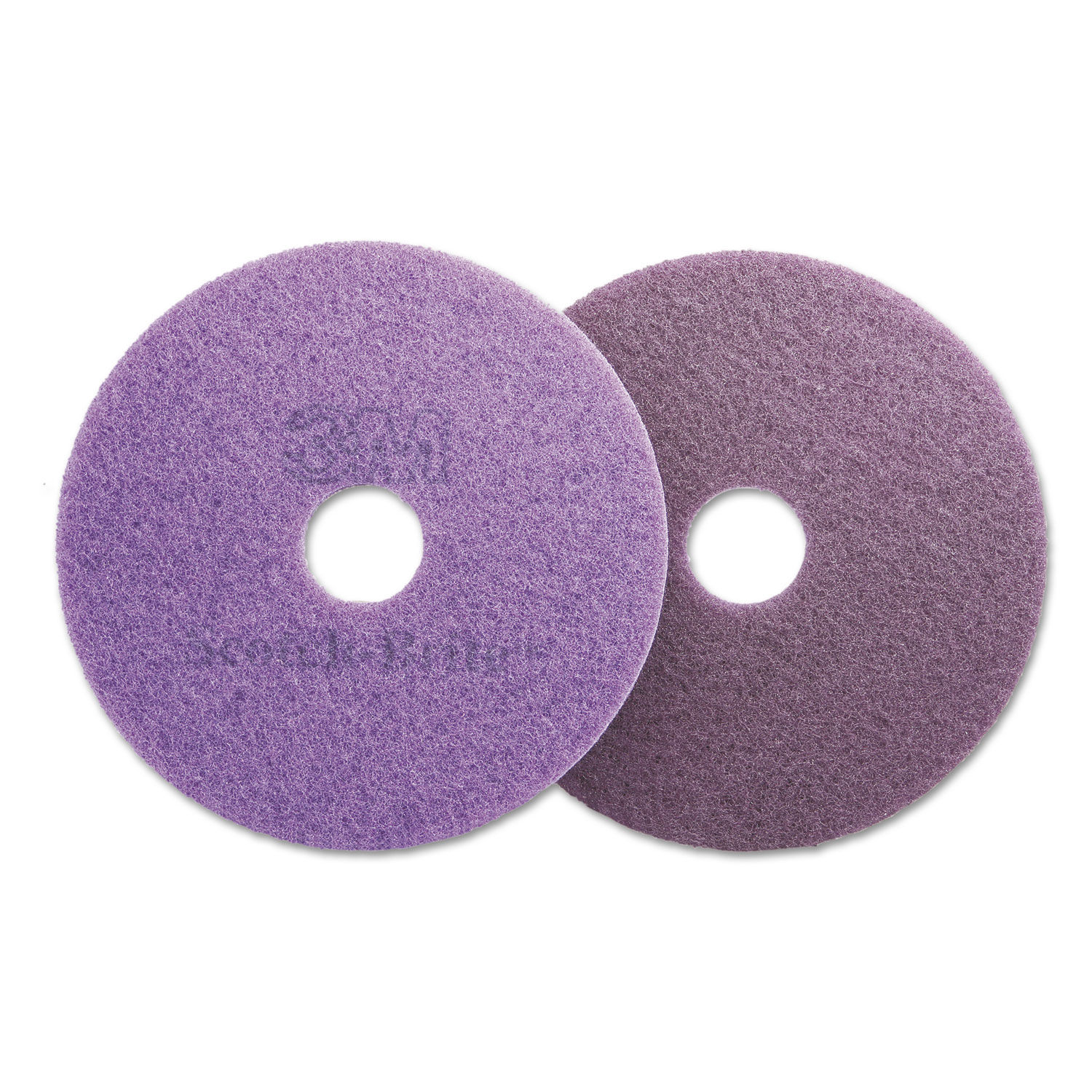 Diamond Floor Pads 16" Diameter, Purple, 5/Carton