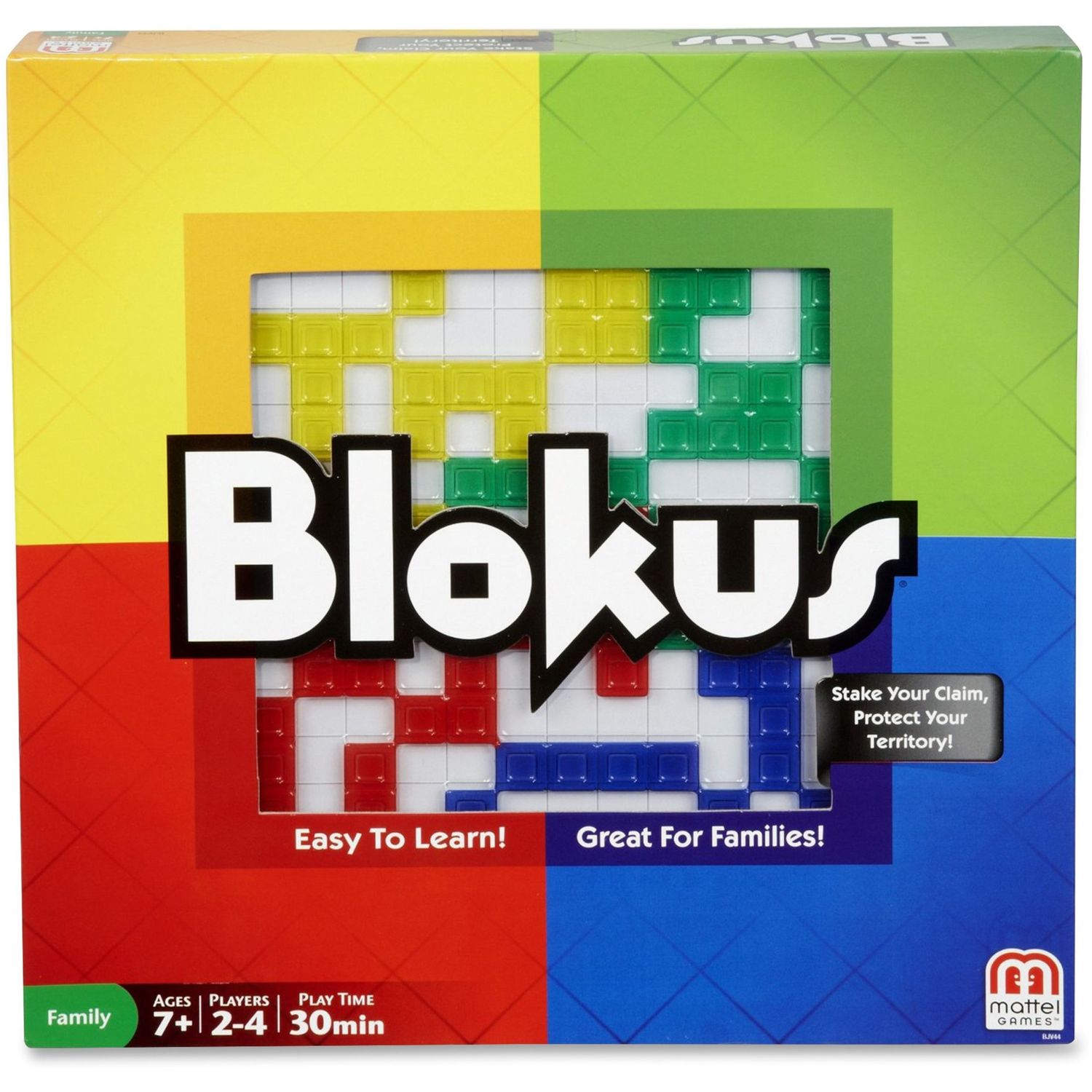 Blokus Game Takes Less Than 1 Minute to Learn, Endless Strategy, Fun Challenges, For Whole Family