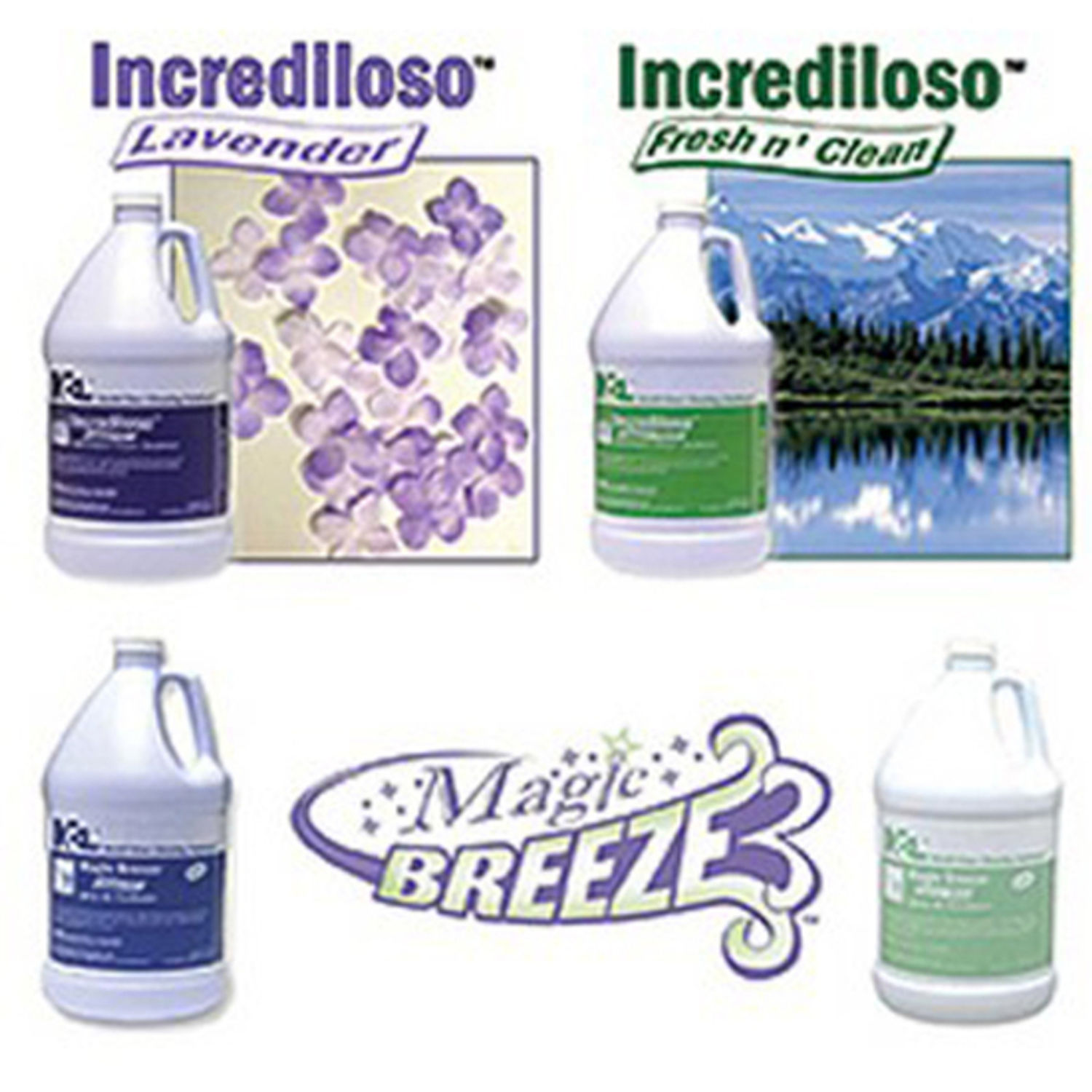Multi-Purpose Cleaner / Deodorizer Liquid, 128 fl oz (4 quart), Lavender Scent, 1 Each, Clear Violet