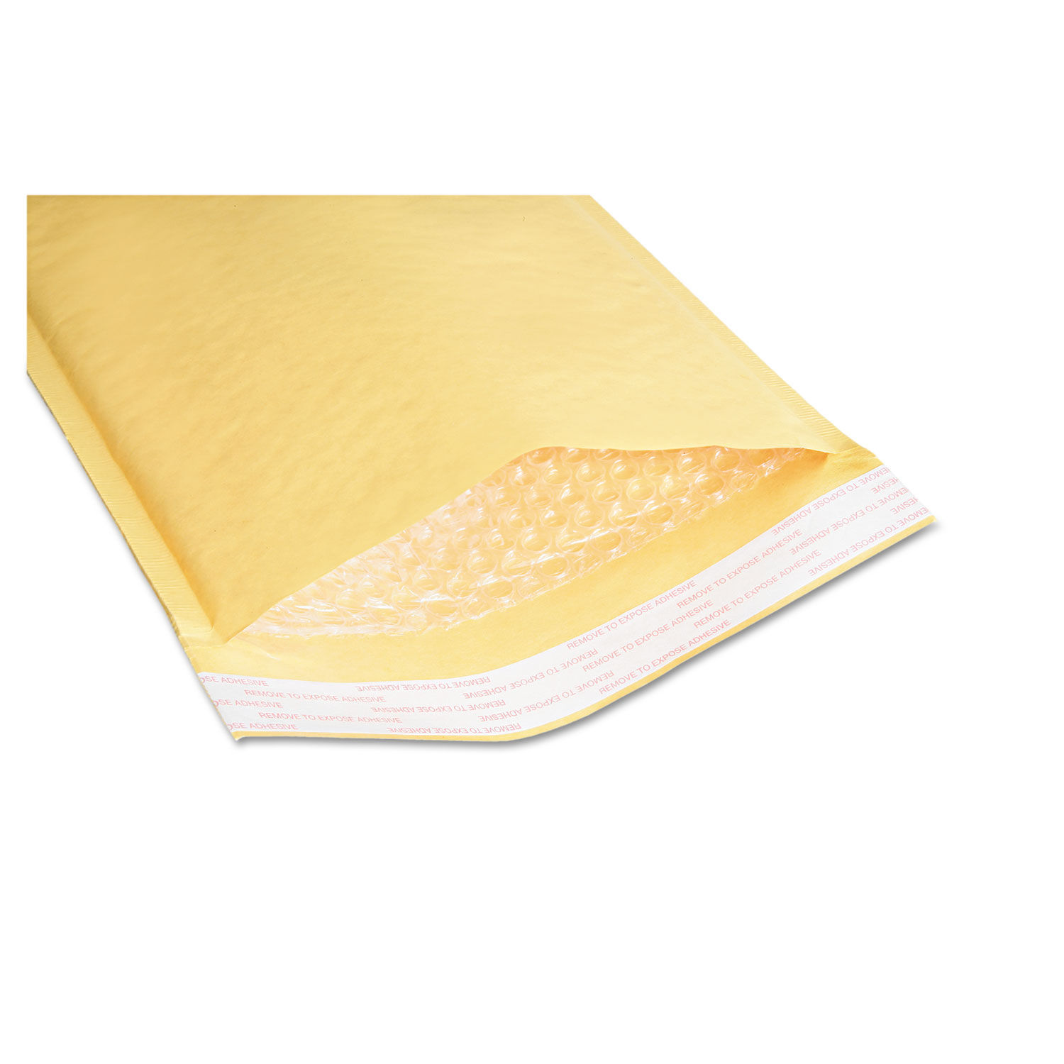 SKILCRAFT Sealed Air Jiffylite Mailer #2, Bubble Cushion, Self-Adhesive Closure, 8.5 x 12, Gold Kraft, 100/Box, GSA 810500117986