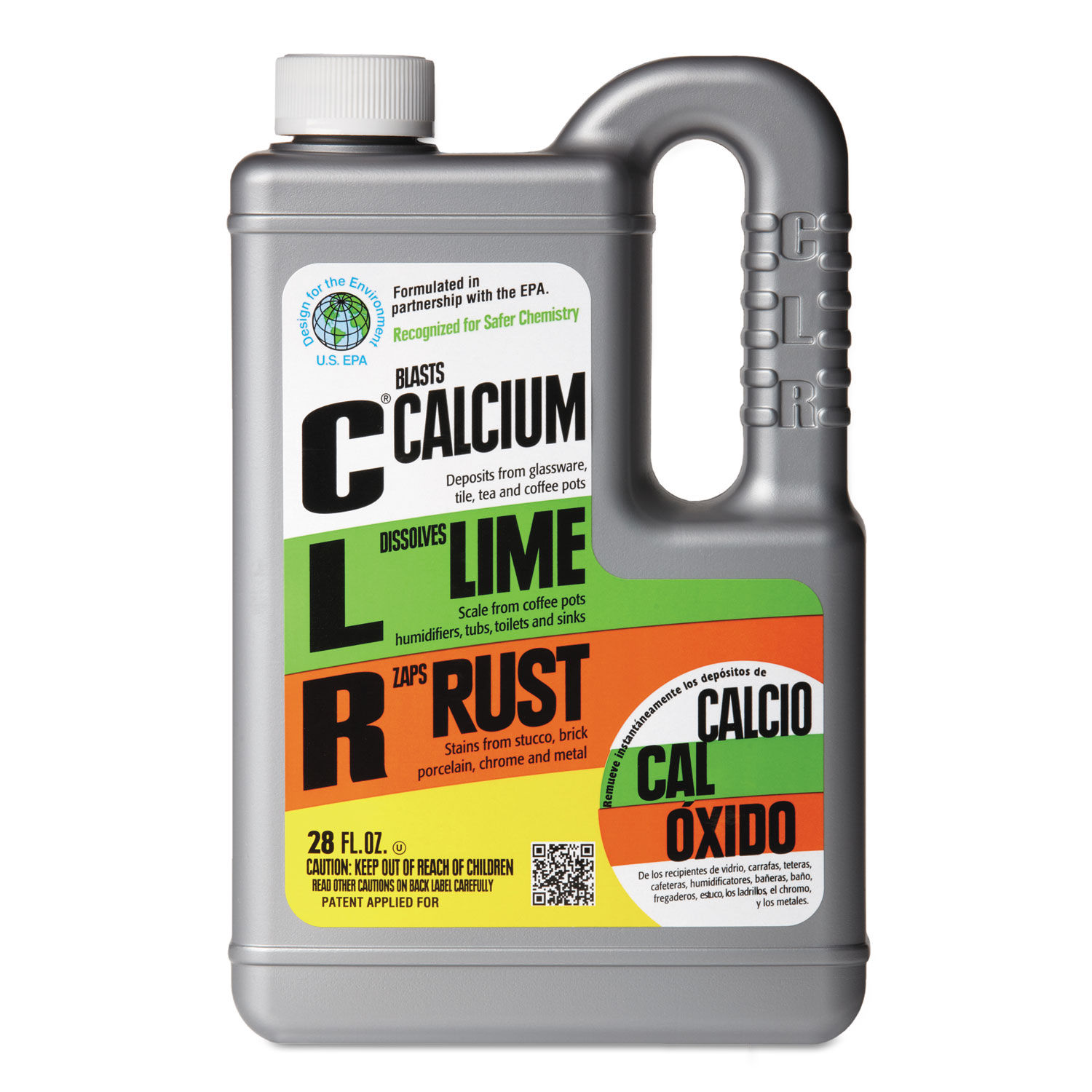 SKILCRAFT Calcium, Lime and Rust Remover, 28 oz Bottle, 12/Carton, GSA 6850016284767